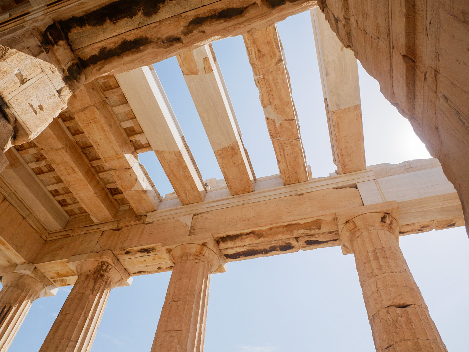 Poarta Propileea. Atena