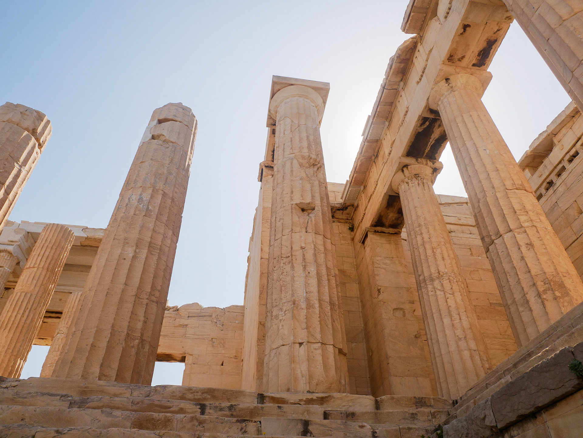 Poarta Propileea. Atena