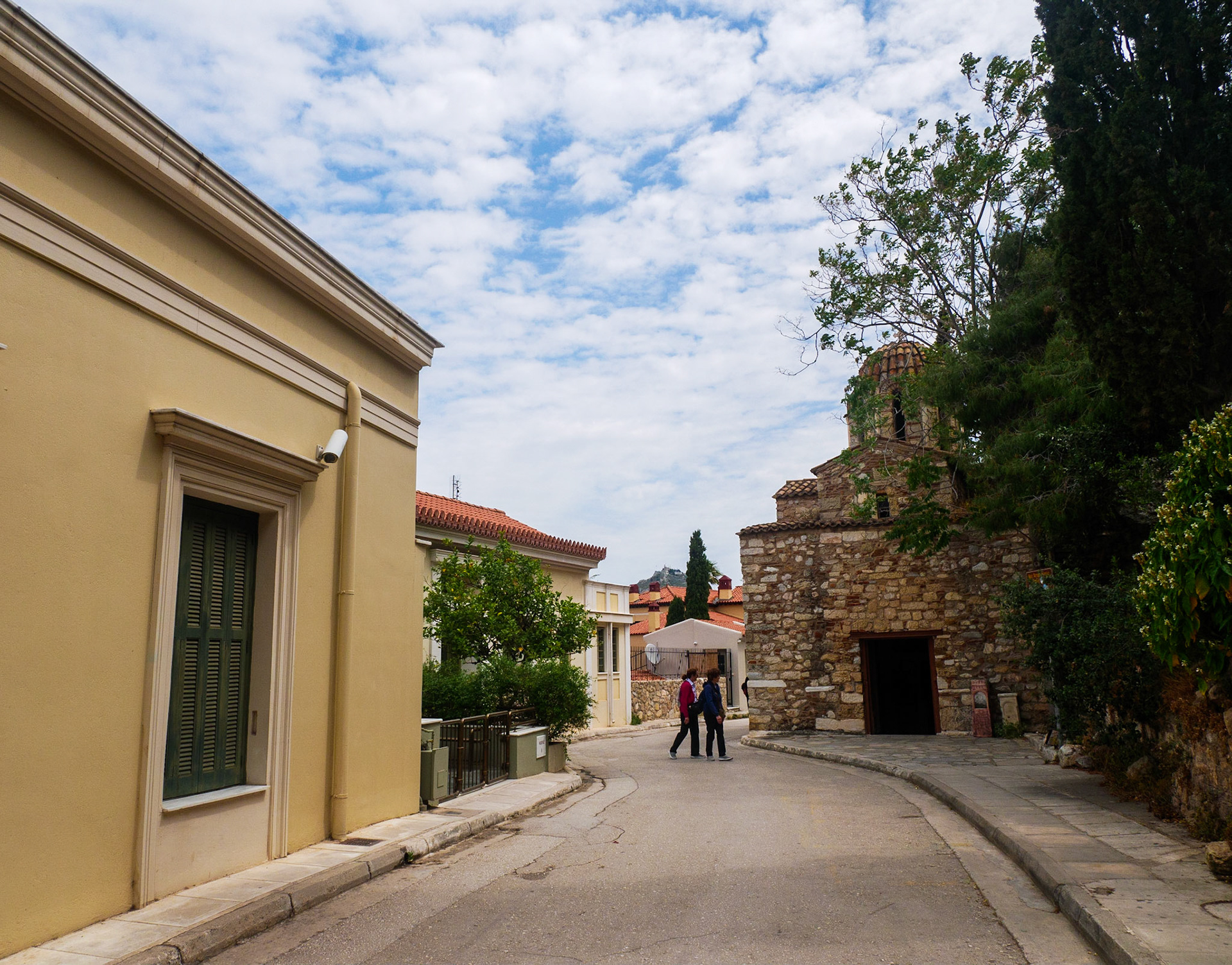 Cartierul Plaka. Atena