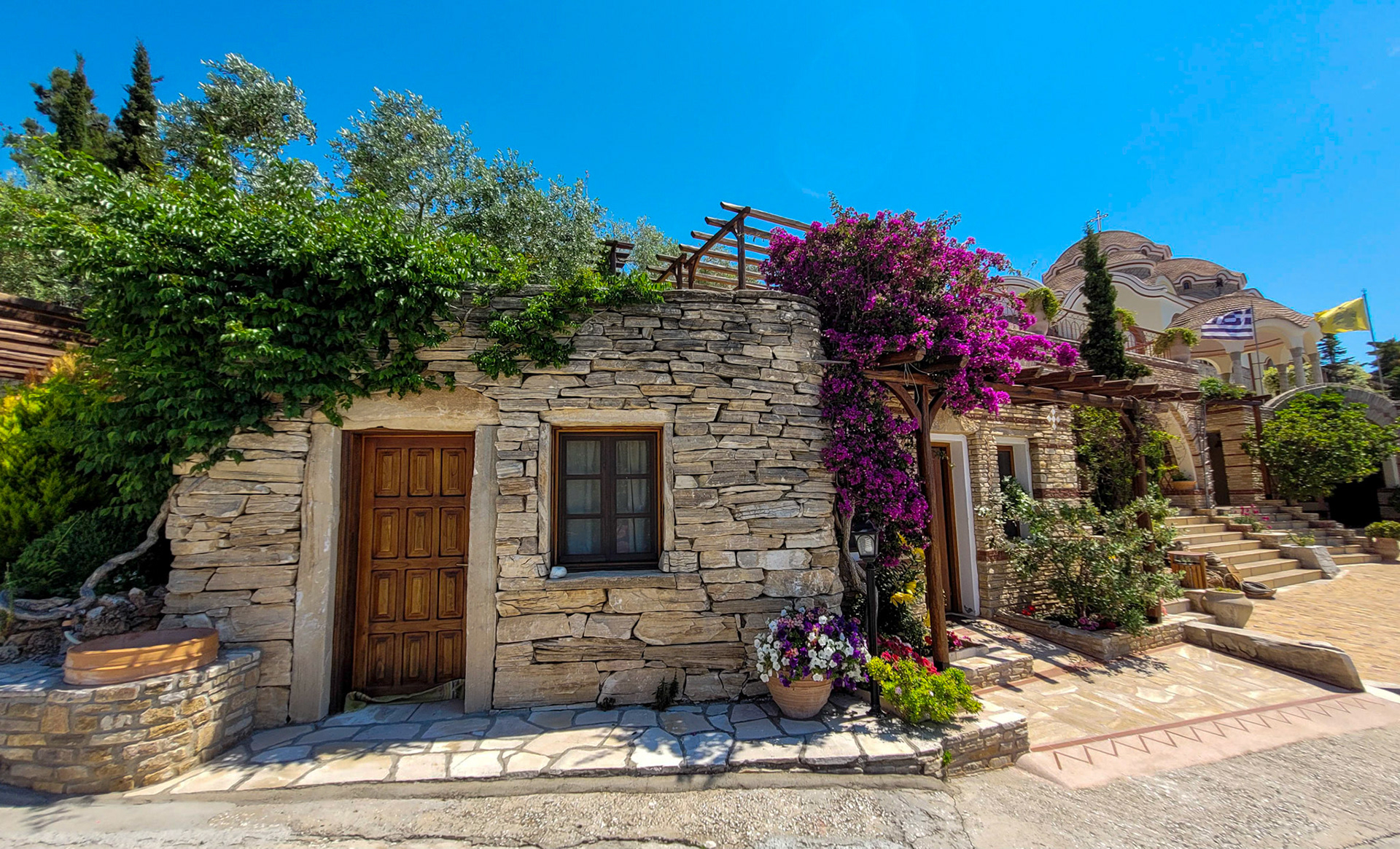 Mănăstirea Archaggelou. Thasos