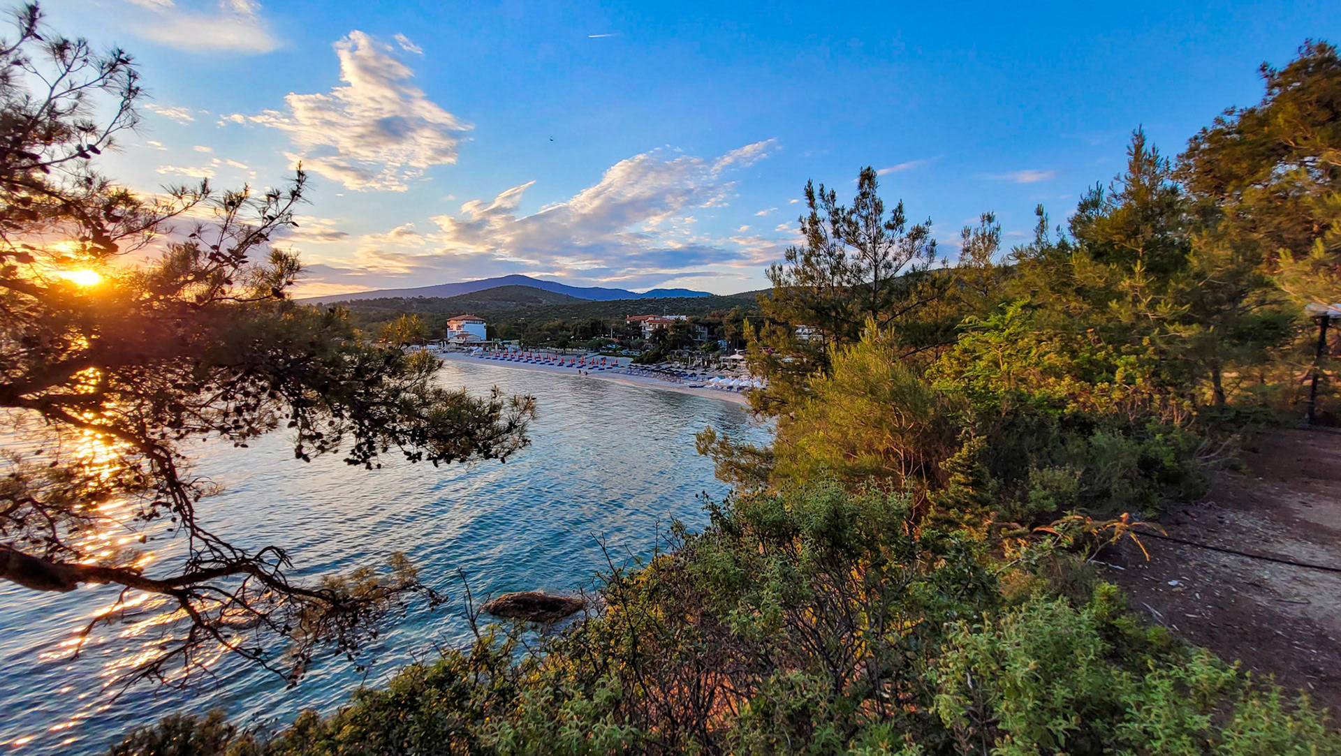 Plaja Pefkari. Pefkari. Thasos