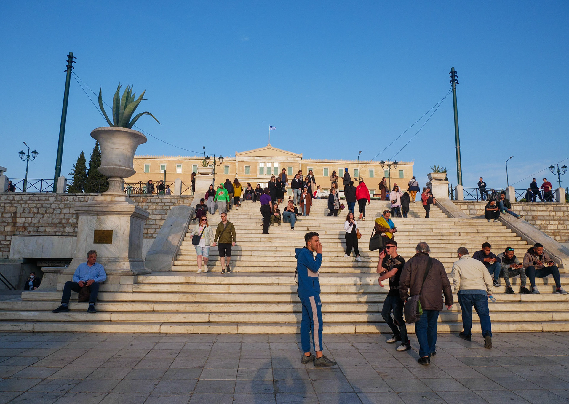 Piata Syntagma. Atena