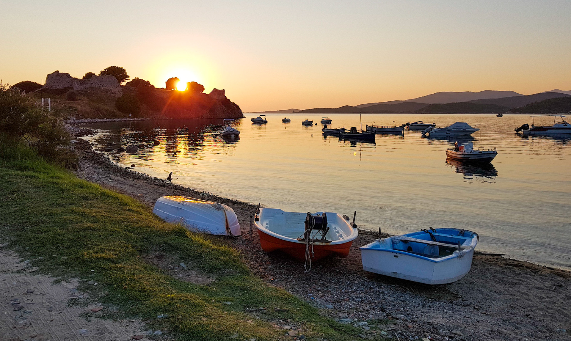 Plaja Toroni. Halkidiki