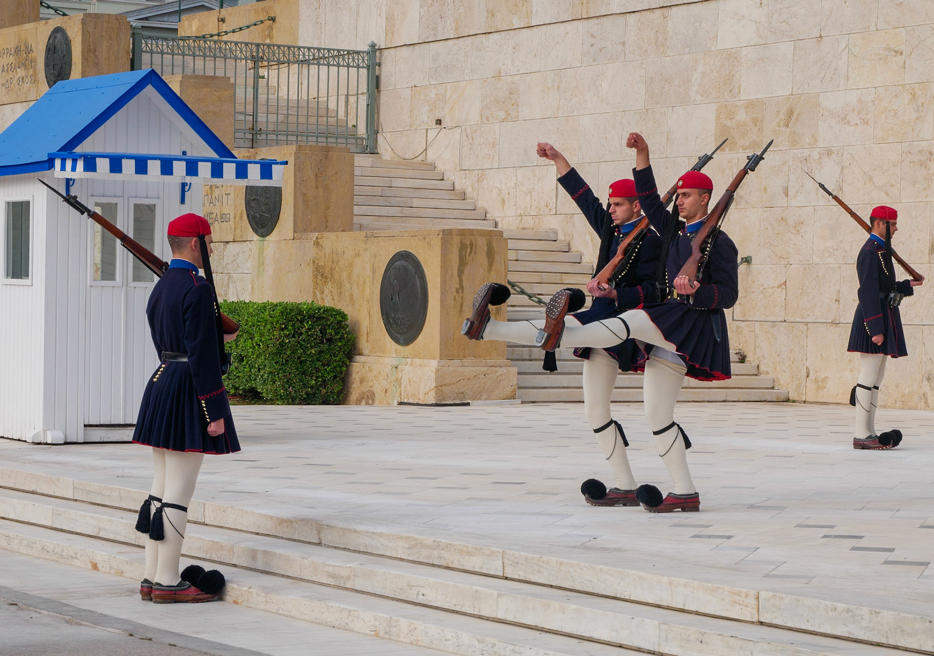Mormantul Soldatului Necunoscut. Atena