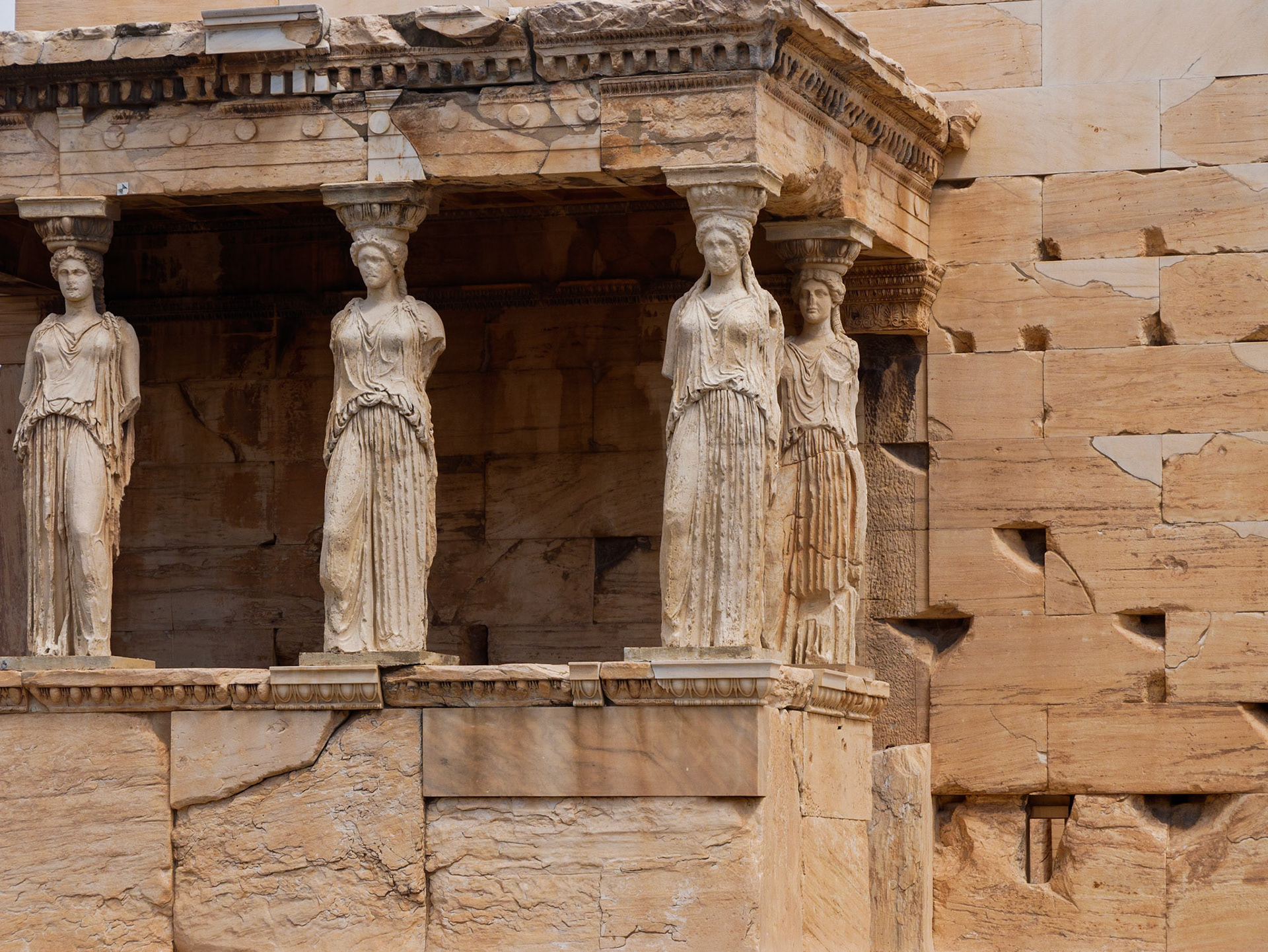 Erechtheionul. Atena