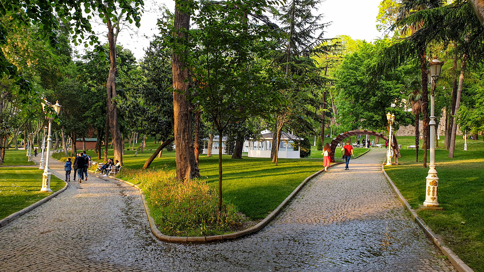 Parcul Gulhane. Istanbul