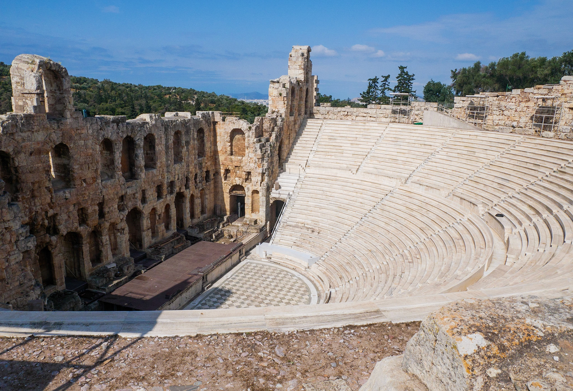 Odeonul lui Herodes Atticus. Atena