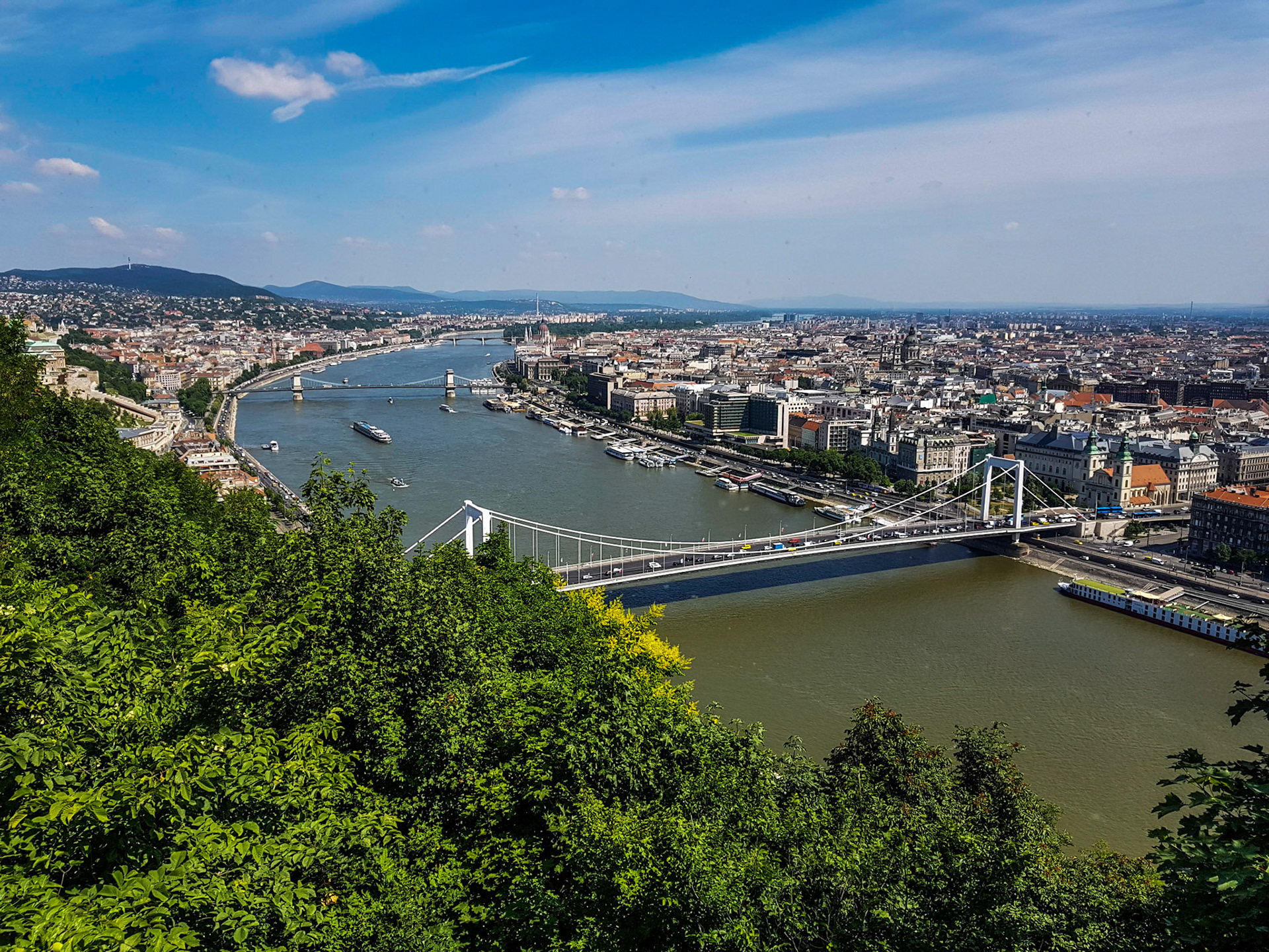 Dealul Gellert. Buda. Budapesta