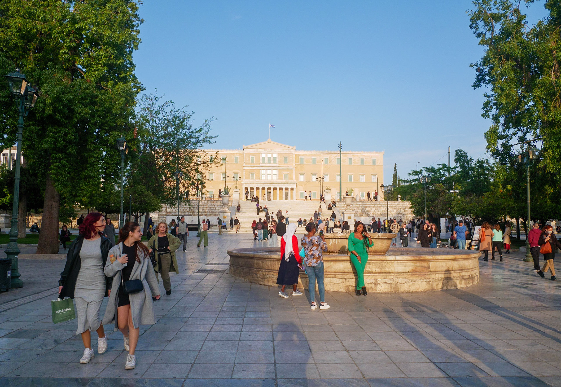 Piata Syntagma. Atena