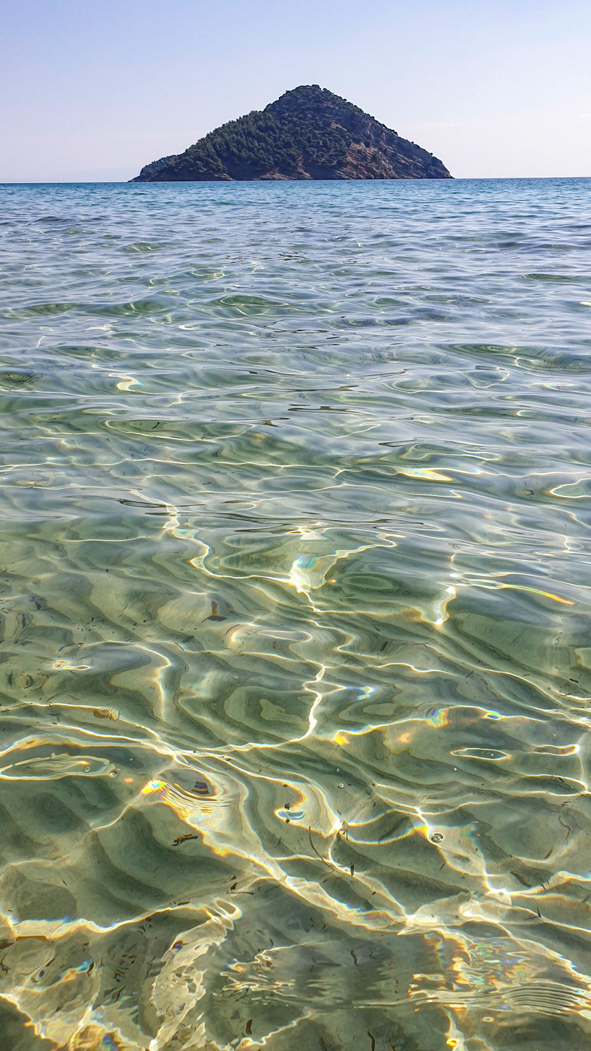 Plaja Paradyssos. Makryammos Theologou. Thasos