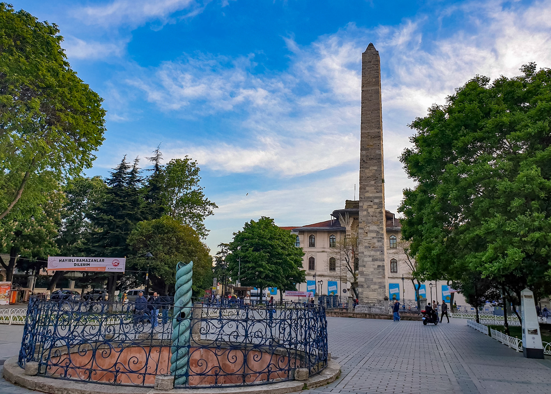 Piața Sultanahmet. Istanbul