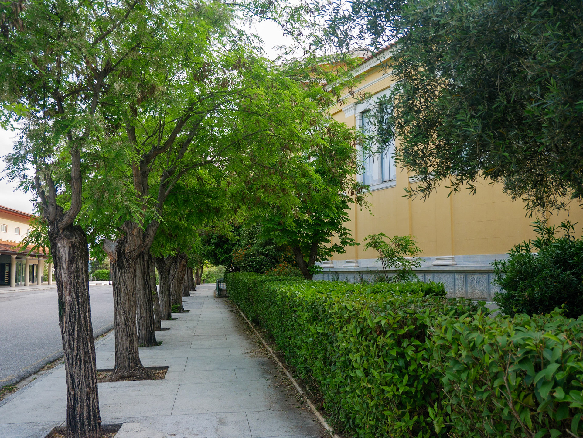 Gradinile Zappeion. Atena