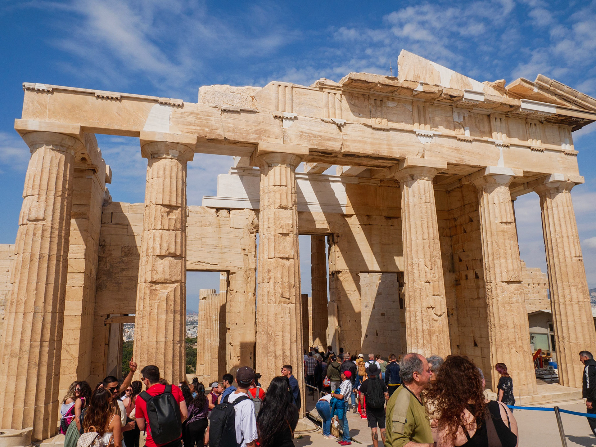 Poarta Propileea. Atena