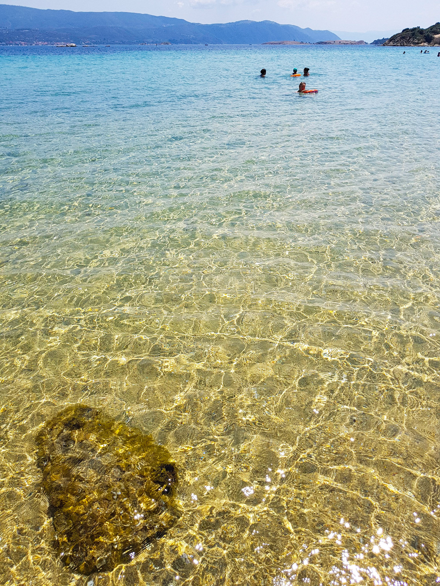 Plaja Agios Giorgios. Insula Ammouliani