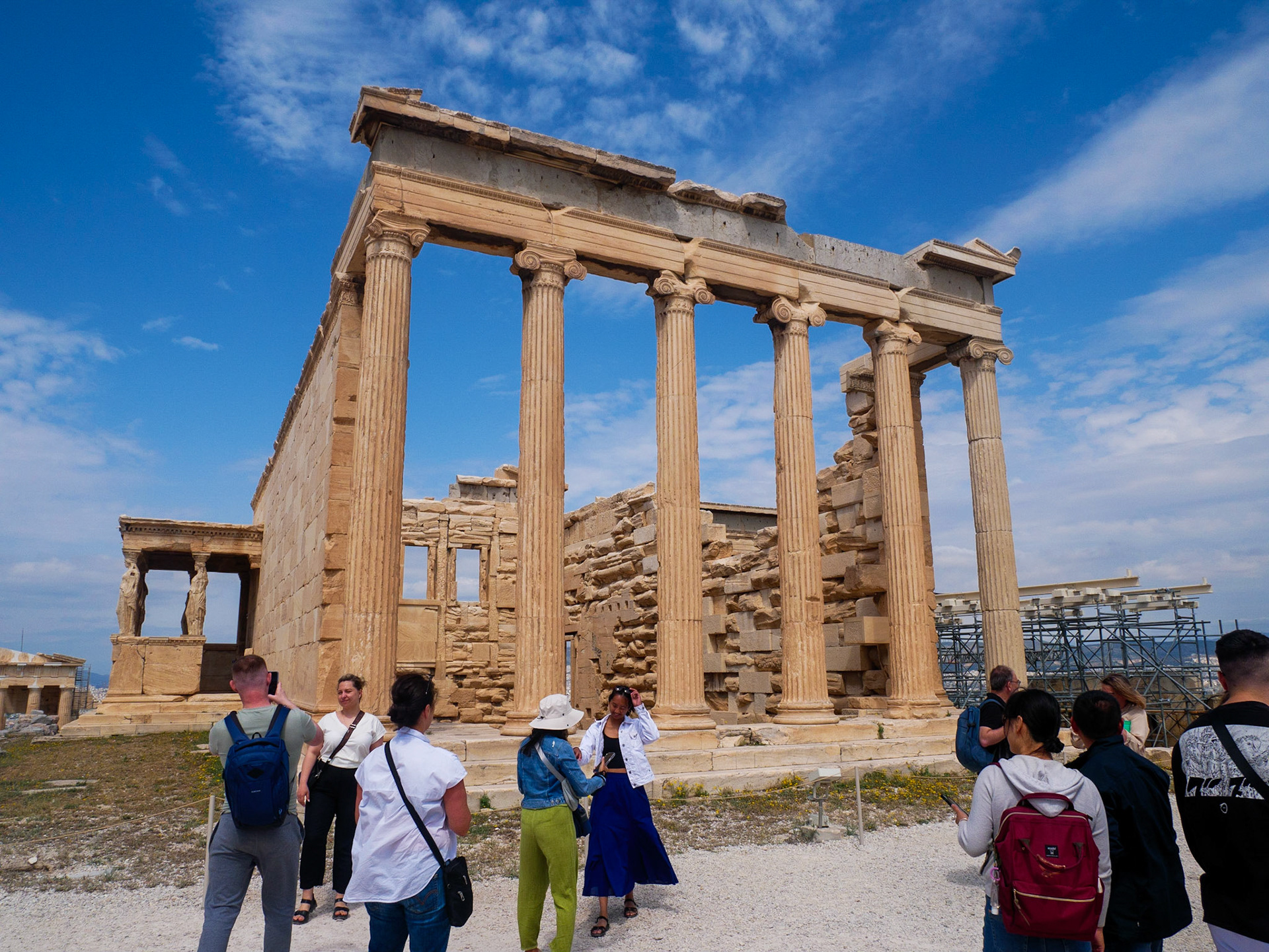 Erechtheionul. Atena