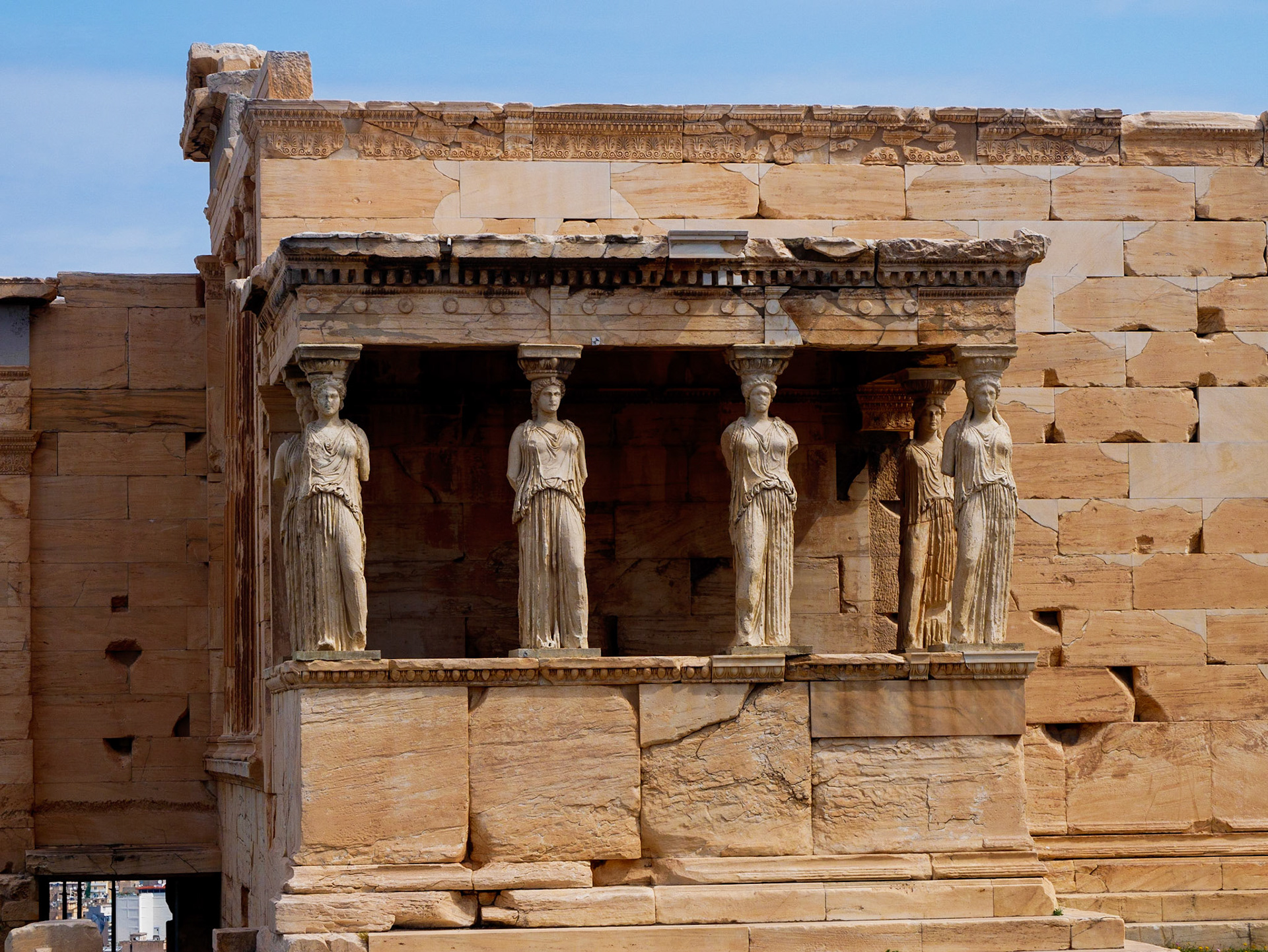 Erechtheionul. Atena