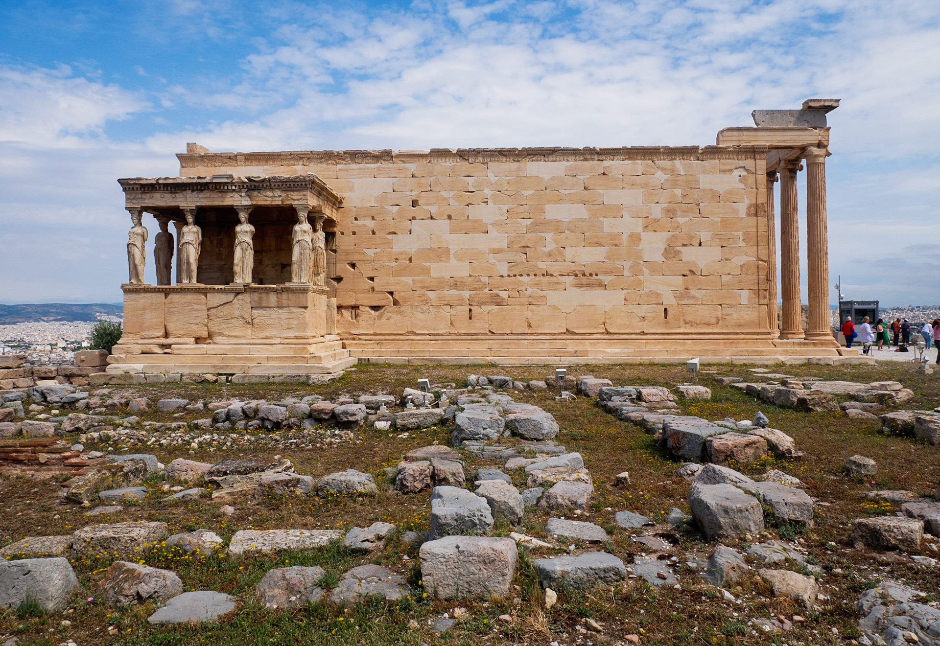 Erechtheionul. Atena