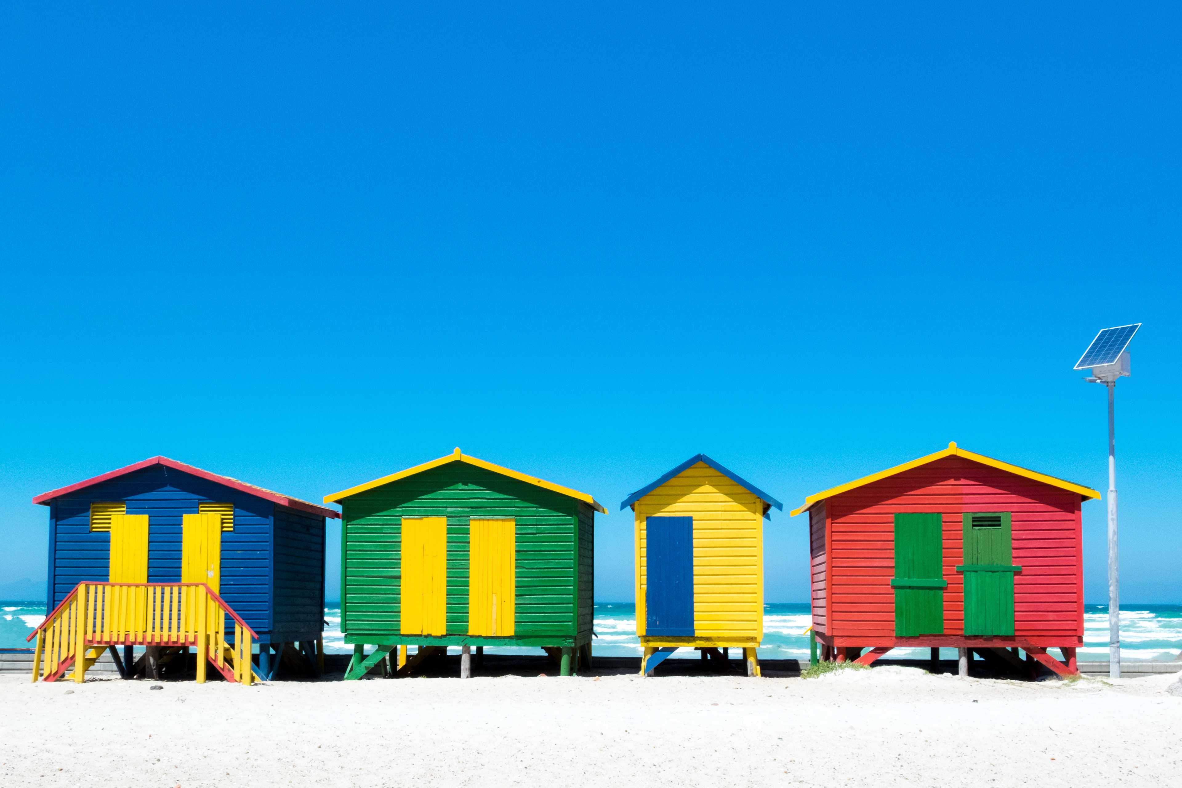 Muizenberg beach - Cap Town, South Africa 2016