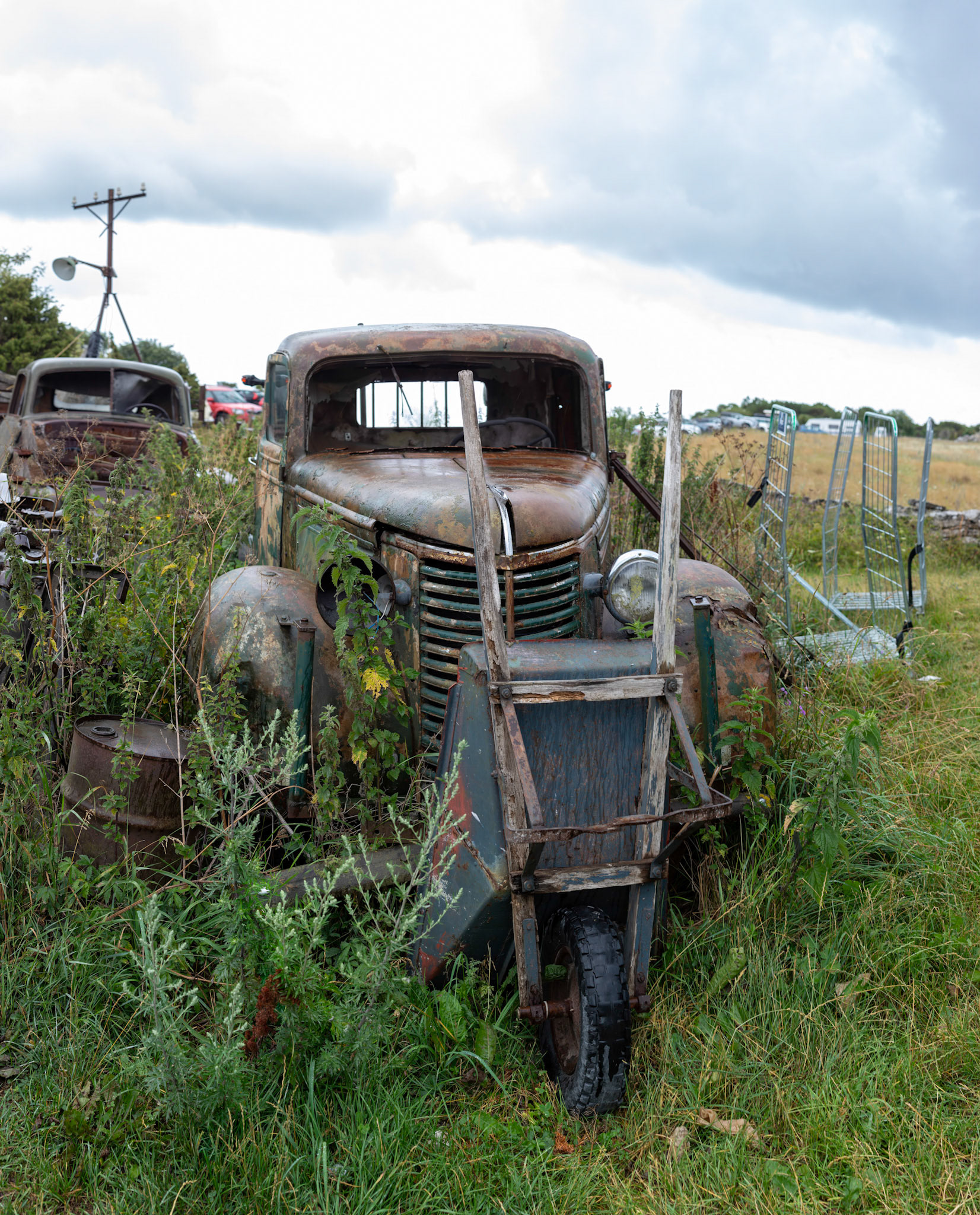 Old car, Fårö Gotland.