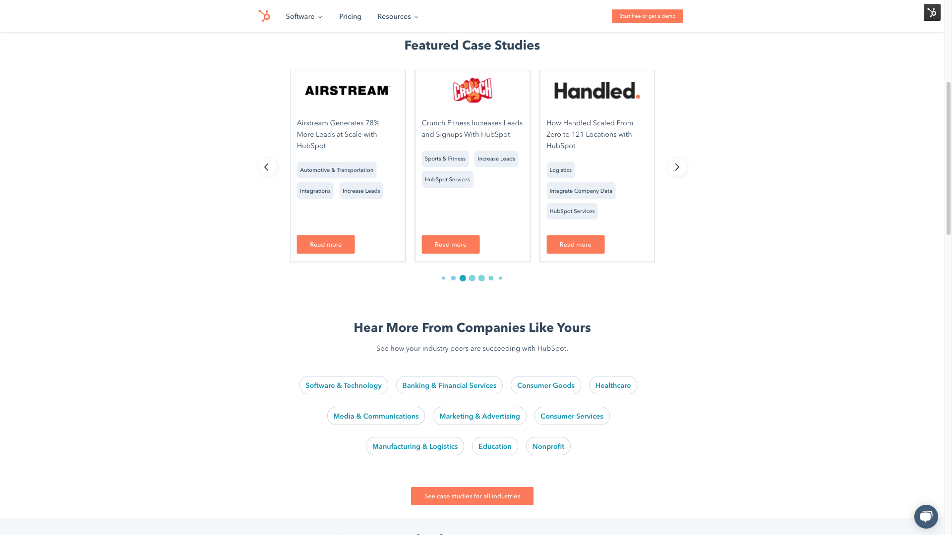 Featured CS and Industries