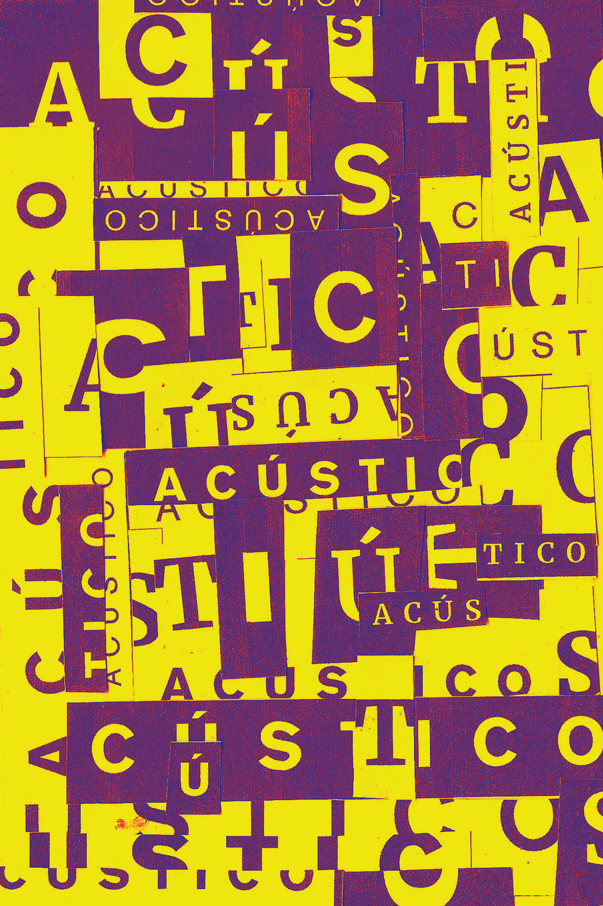 Collage / Letras recortadas