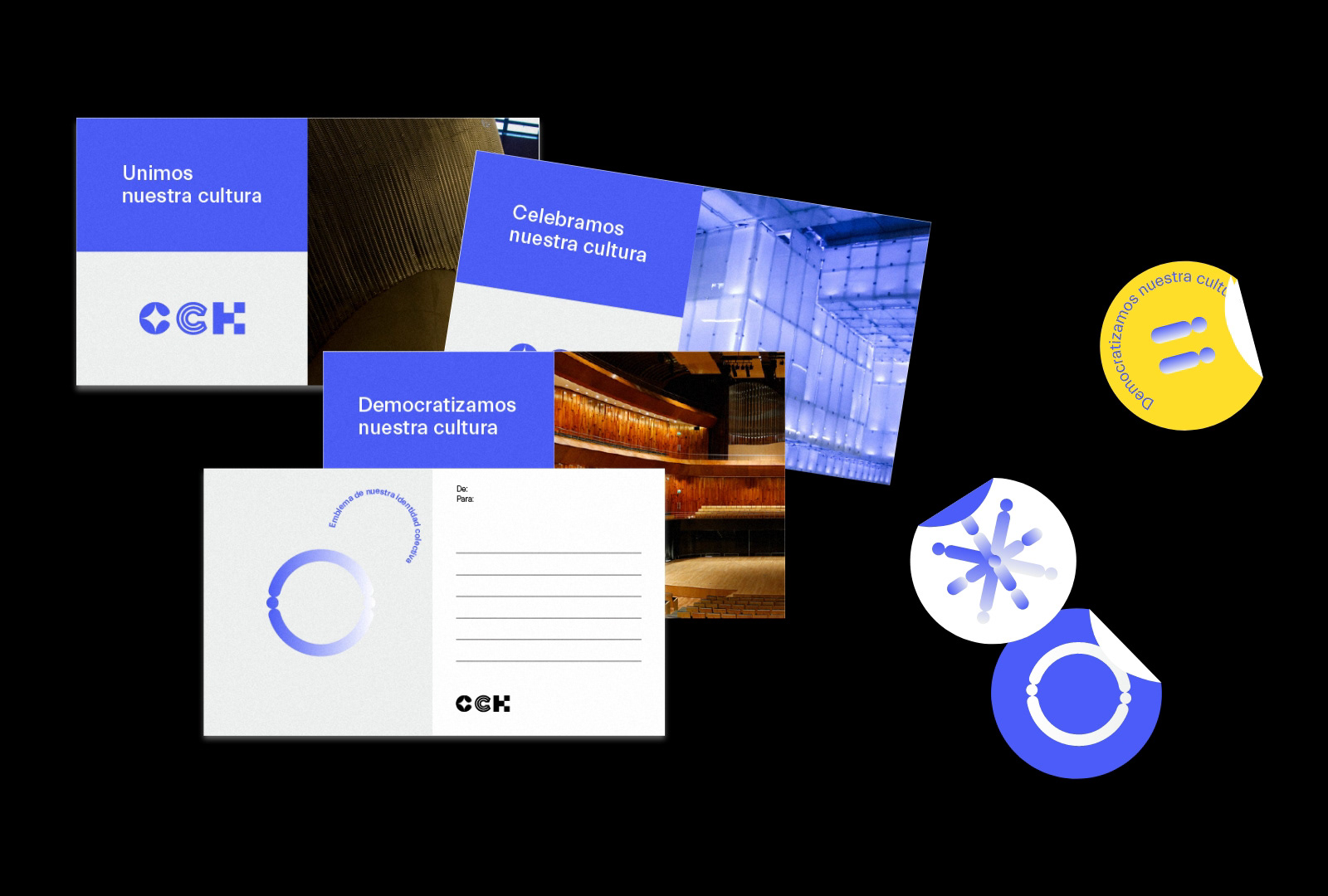 Postales + Stickers