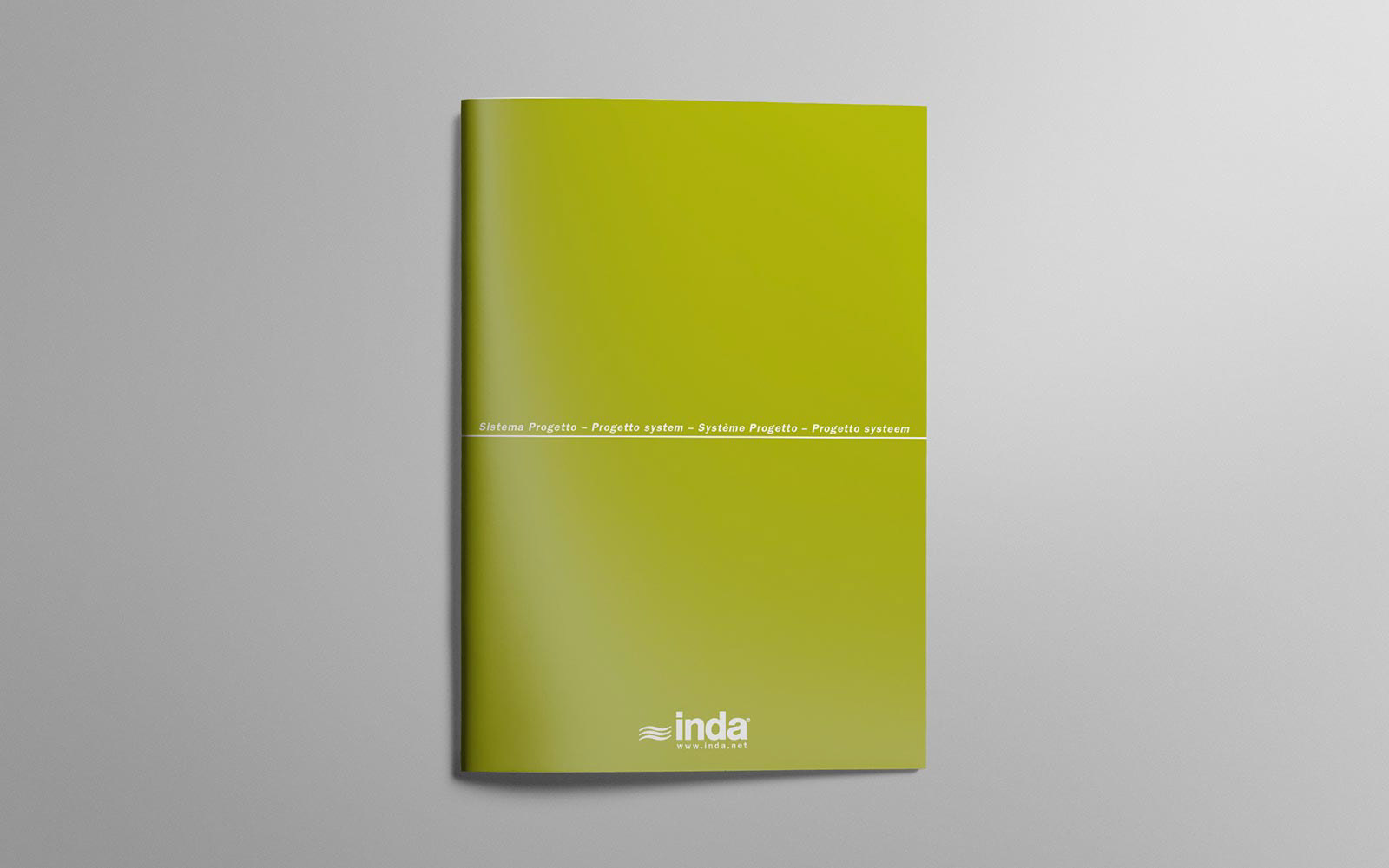 catalogo di prodotto per showroom Inda S.p.A.