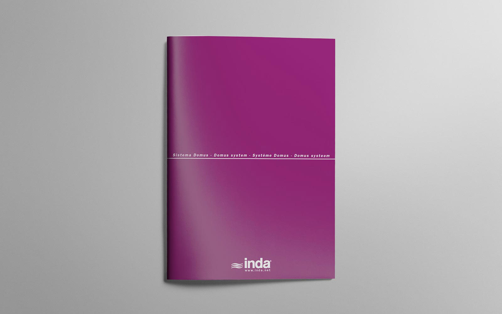 catalogo di prodotto per showroom Inda S.p.A.