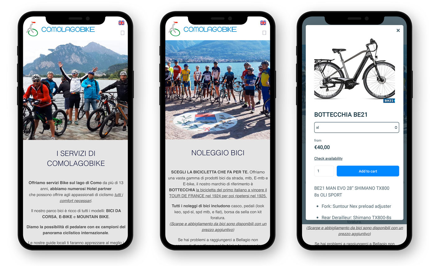 mobile Como Lago Bike