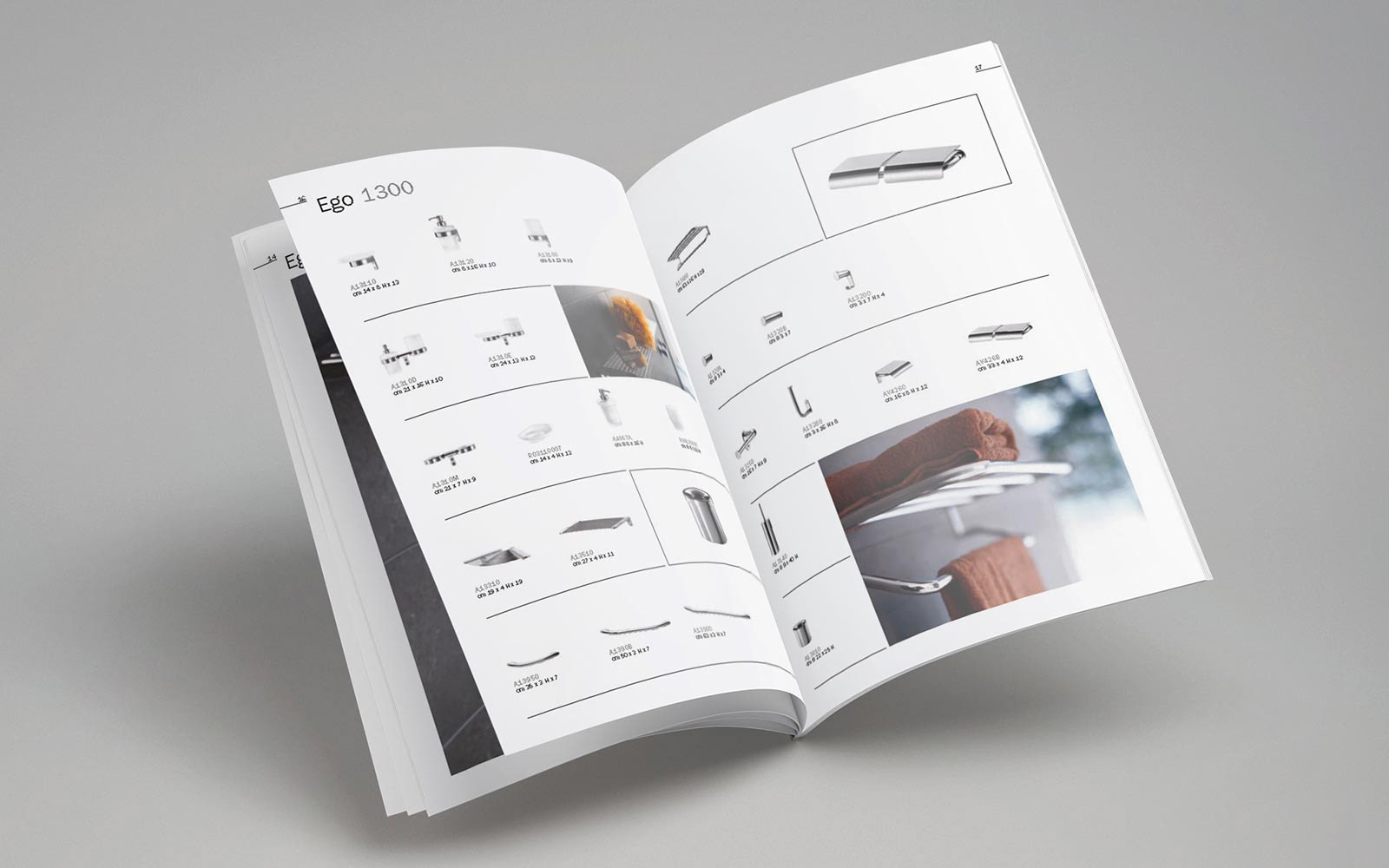 catalogo di prodotto per showroom Inda S.p.A.