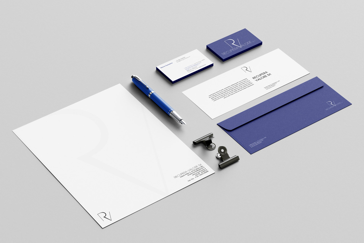 Brand identity - Recupoera Valore Srl