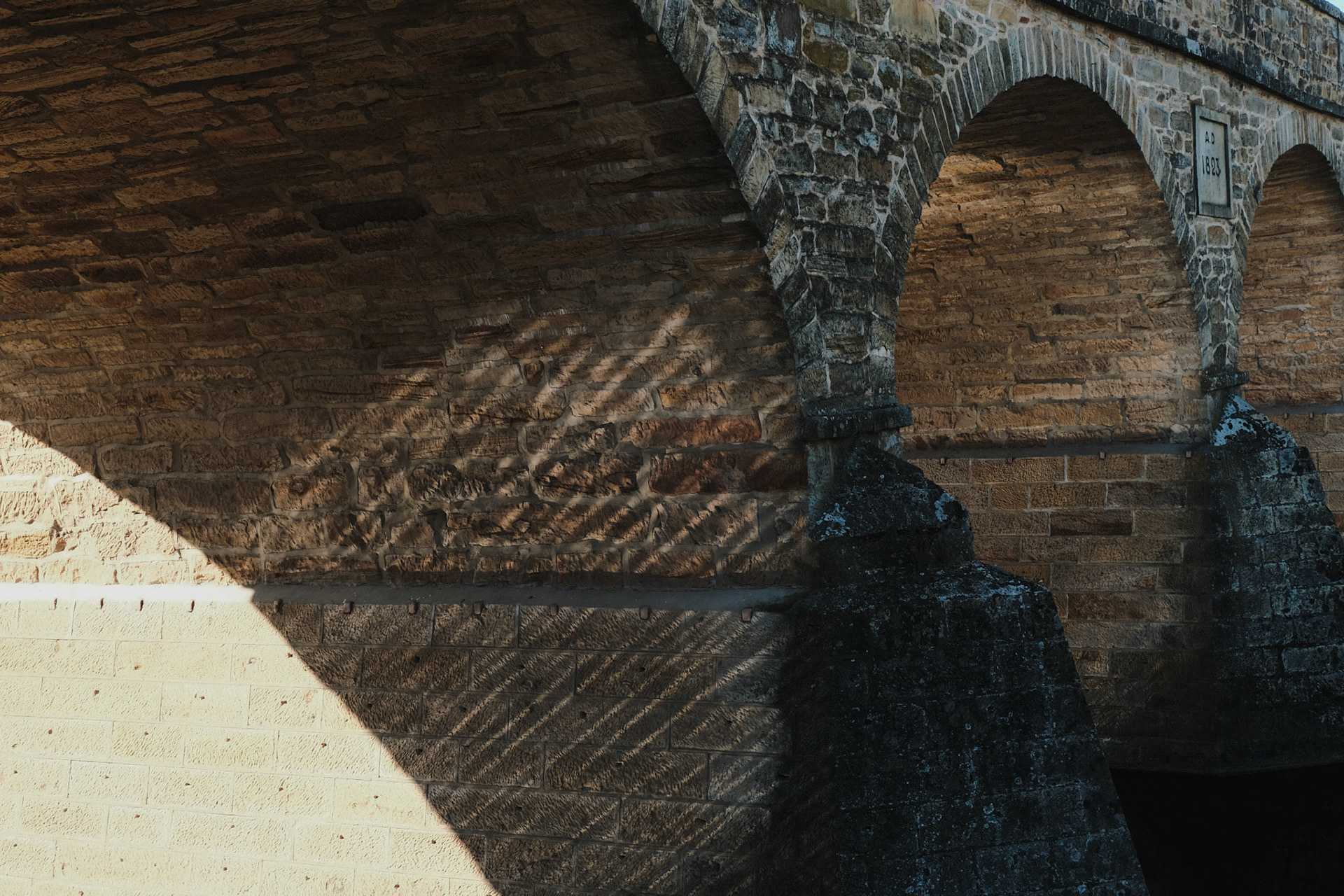 The oldest bridge in Tasmania
