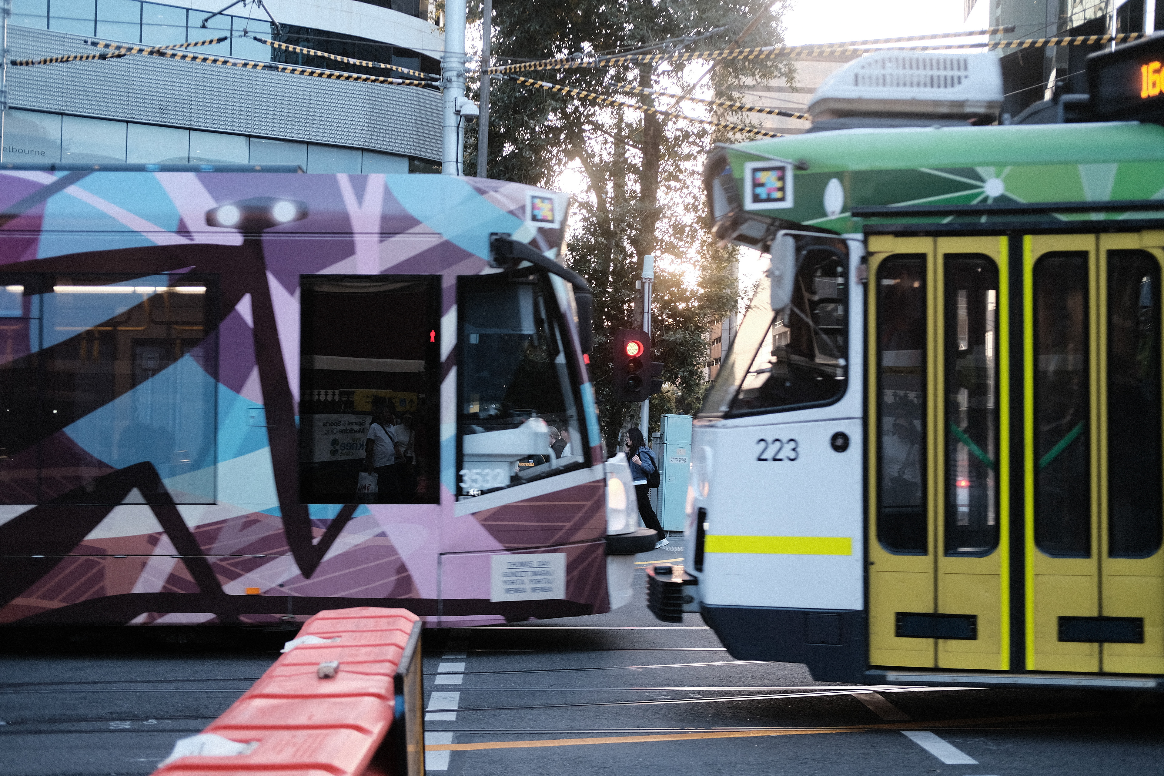 The hustle and bustle of the CBD