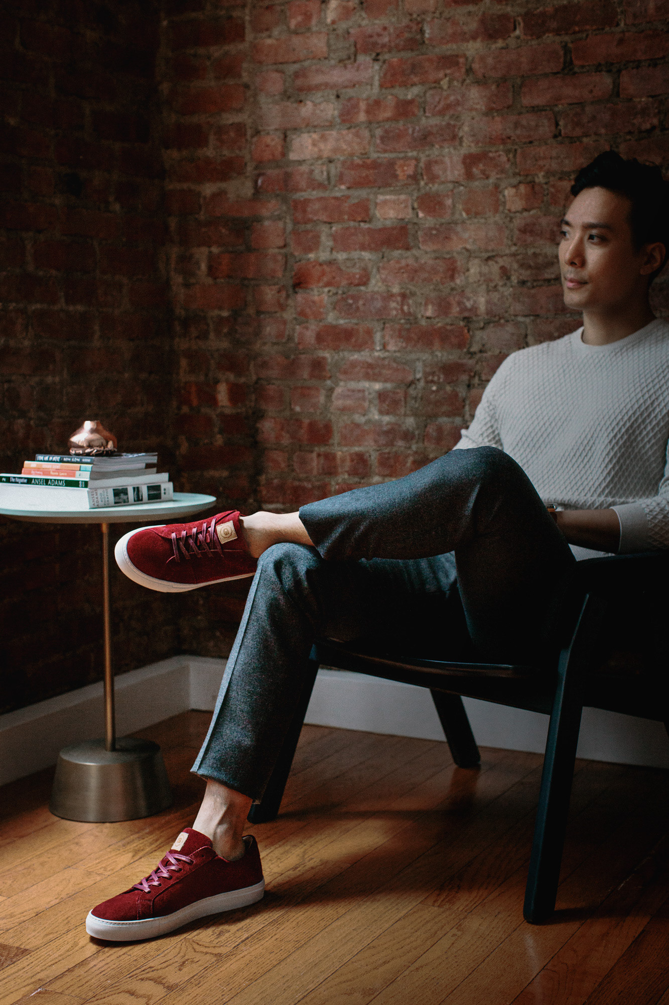 James Tam for Greats Brand Suede Sneakers in Fall 2016