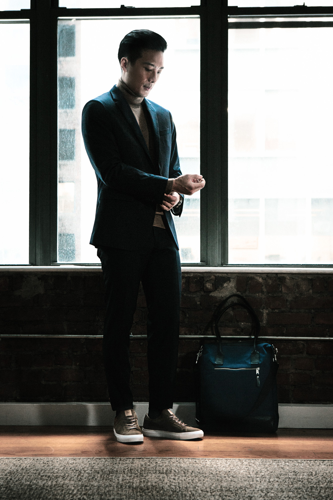 James Tam for Greats Brand Suede Sneakers in Fall 2016