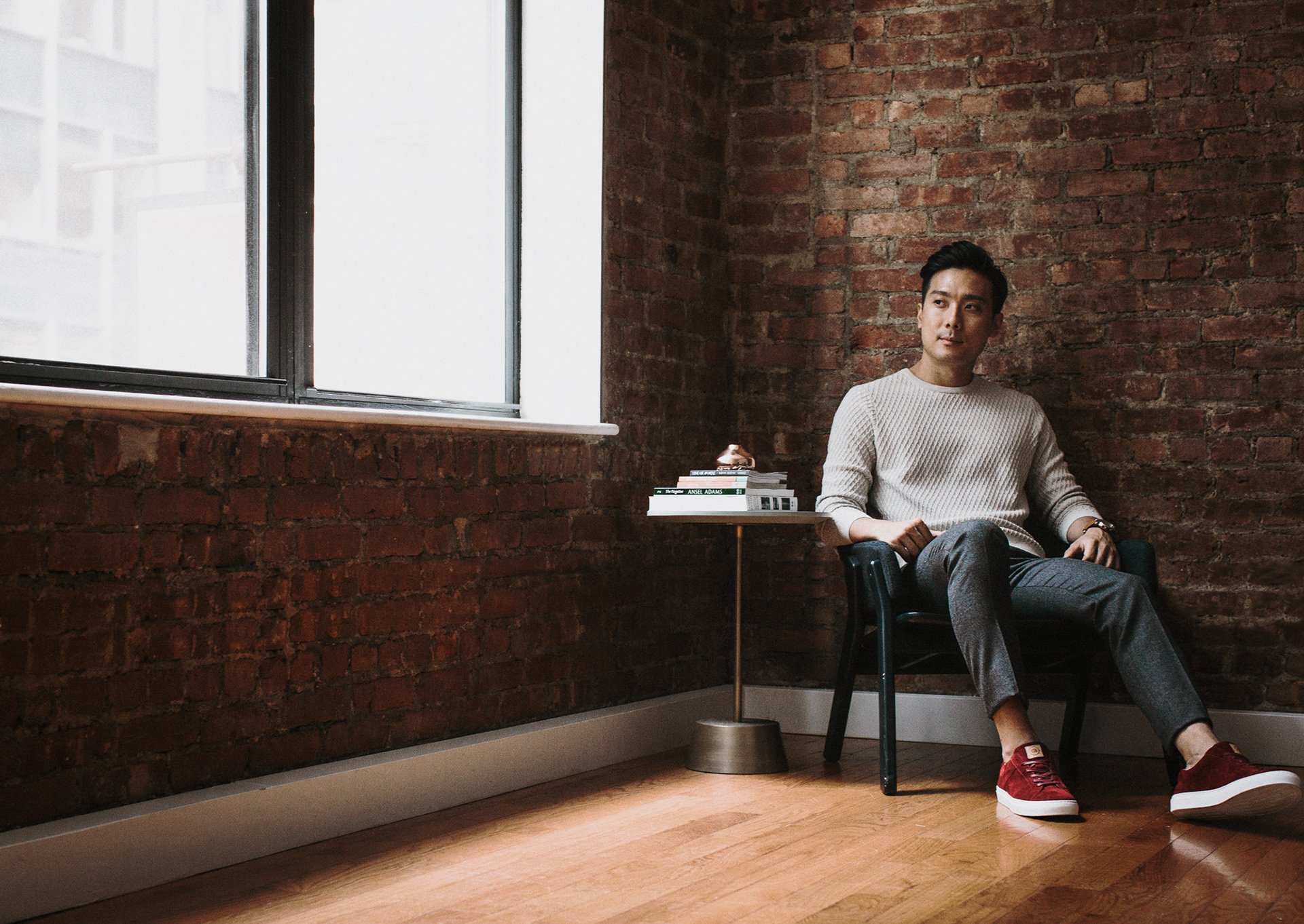 James Tam for Greats Brand Suede Sneakers in Fall 2016