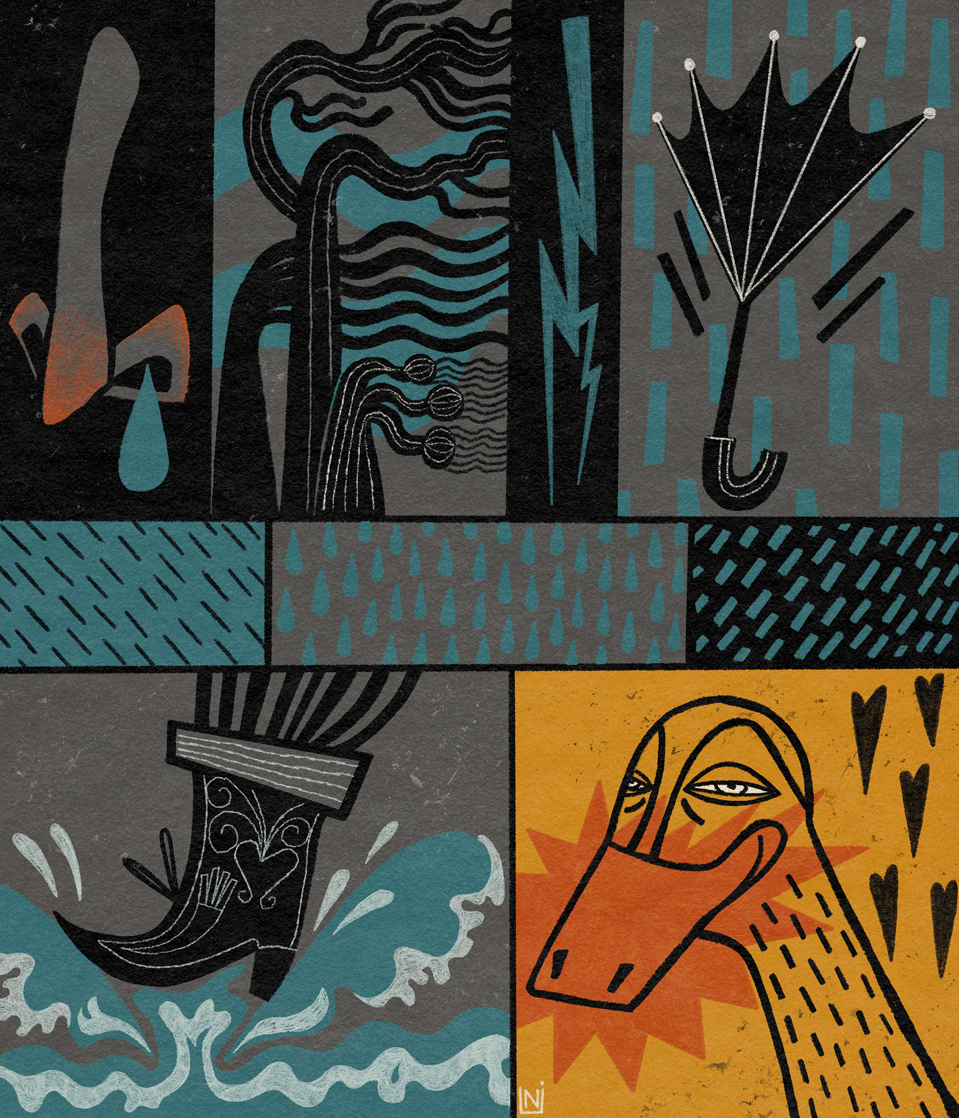 Lovely weather... FOR DUCKS!