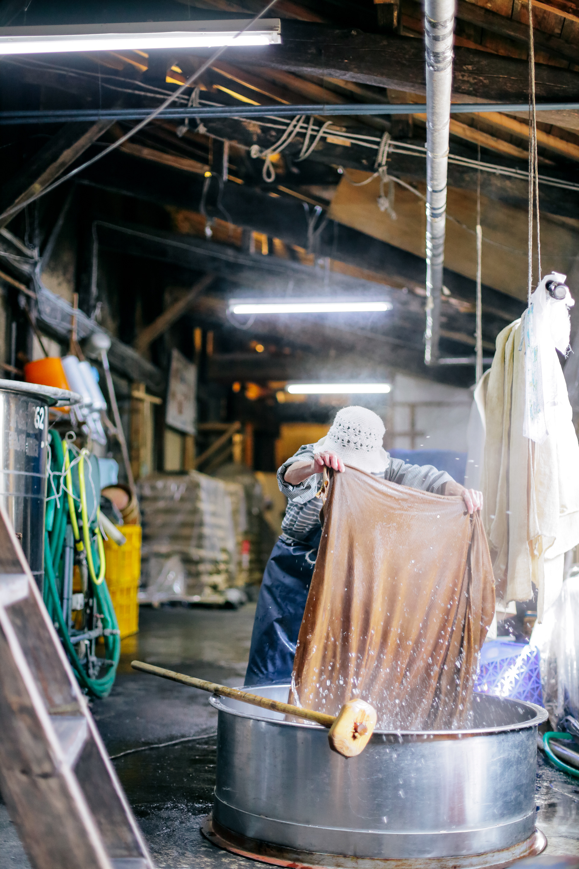 鶴野酒造店：取材撮影