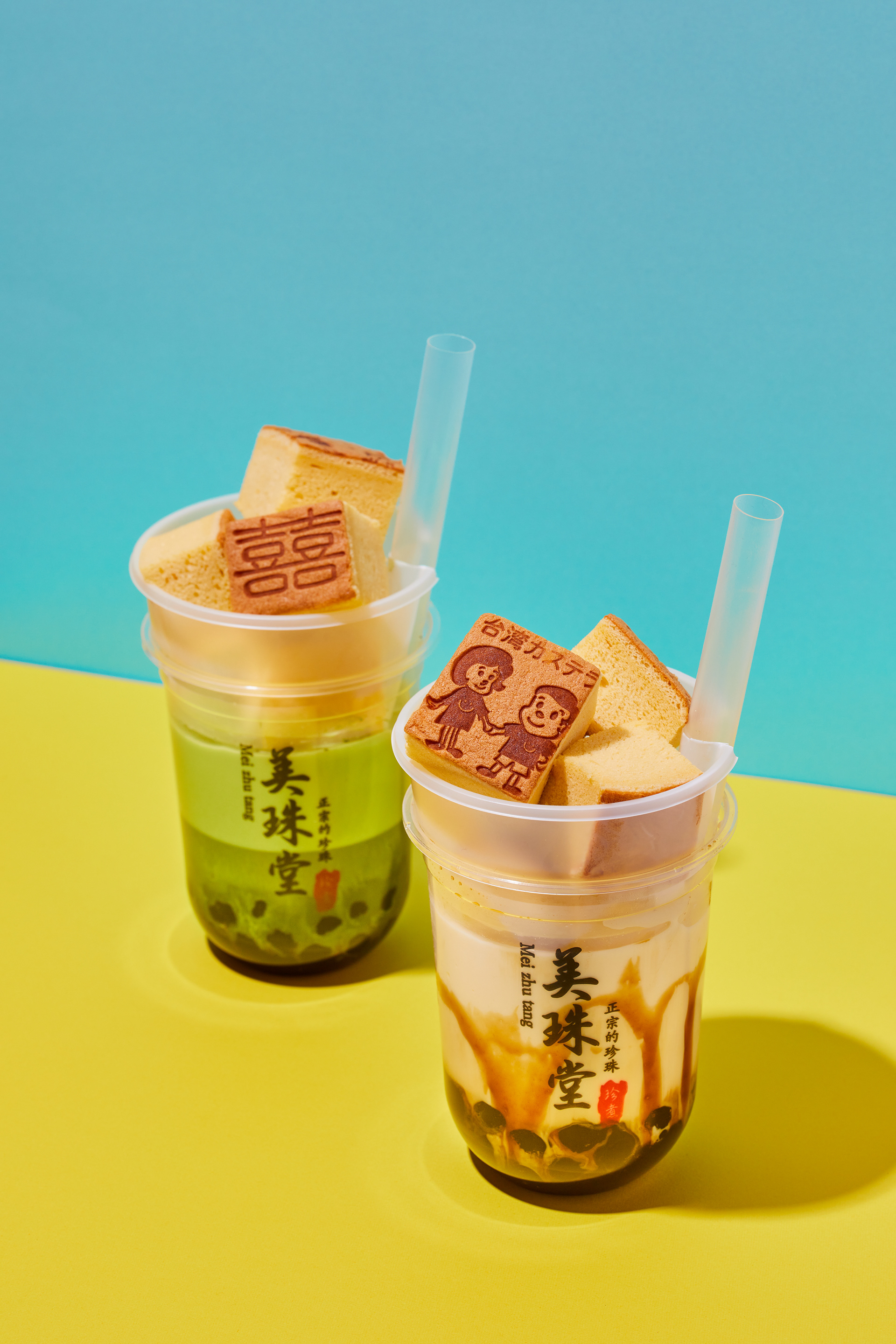 台湾カステラ：広告撮影