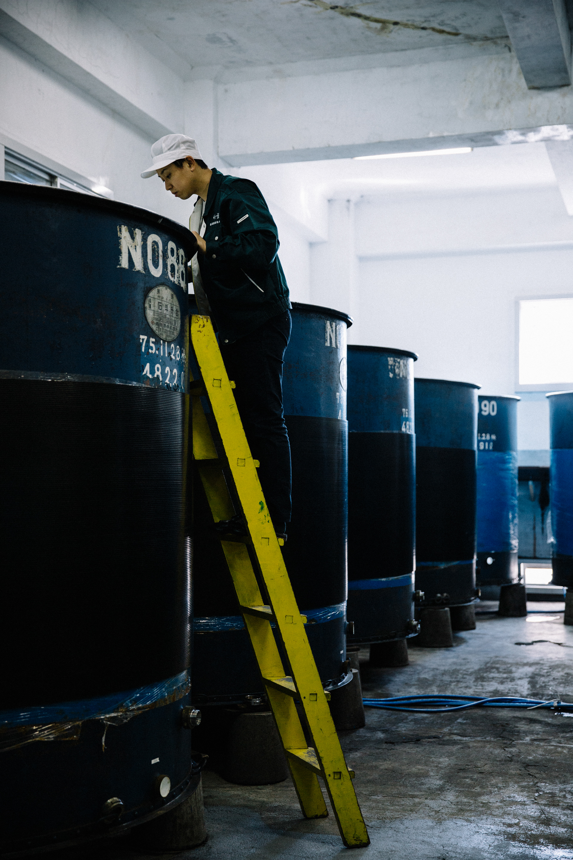 数馬酒造：取材撮影