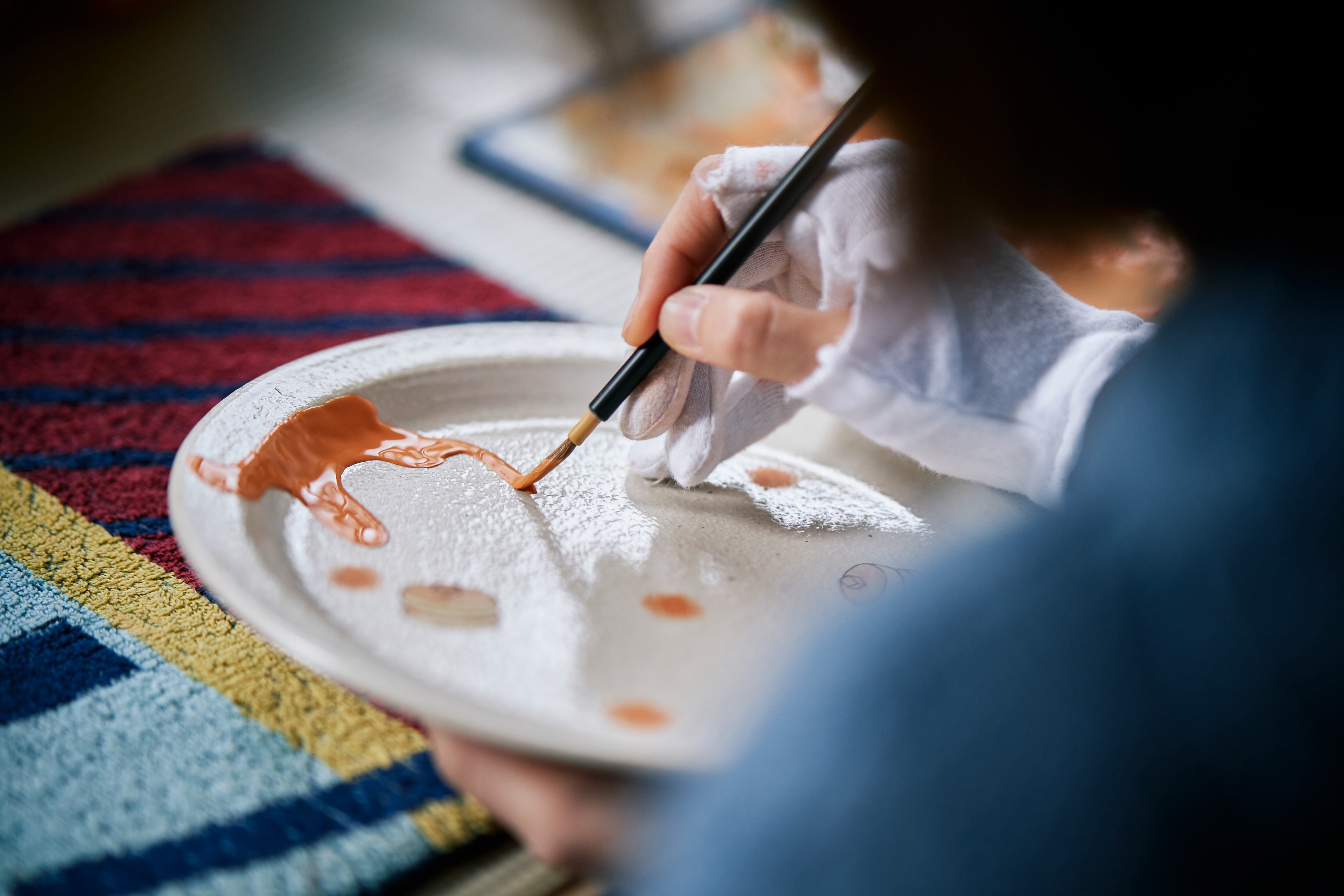 虚空蔵窯（九谷焼)：作業イメージ