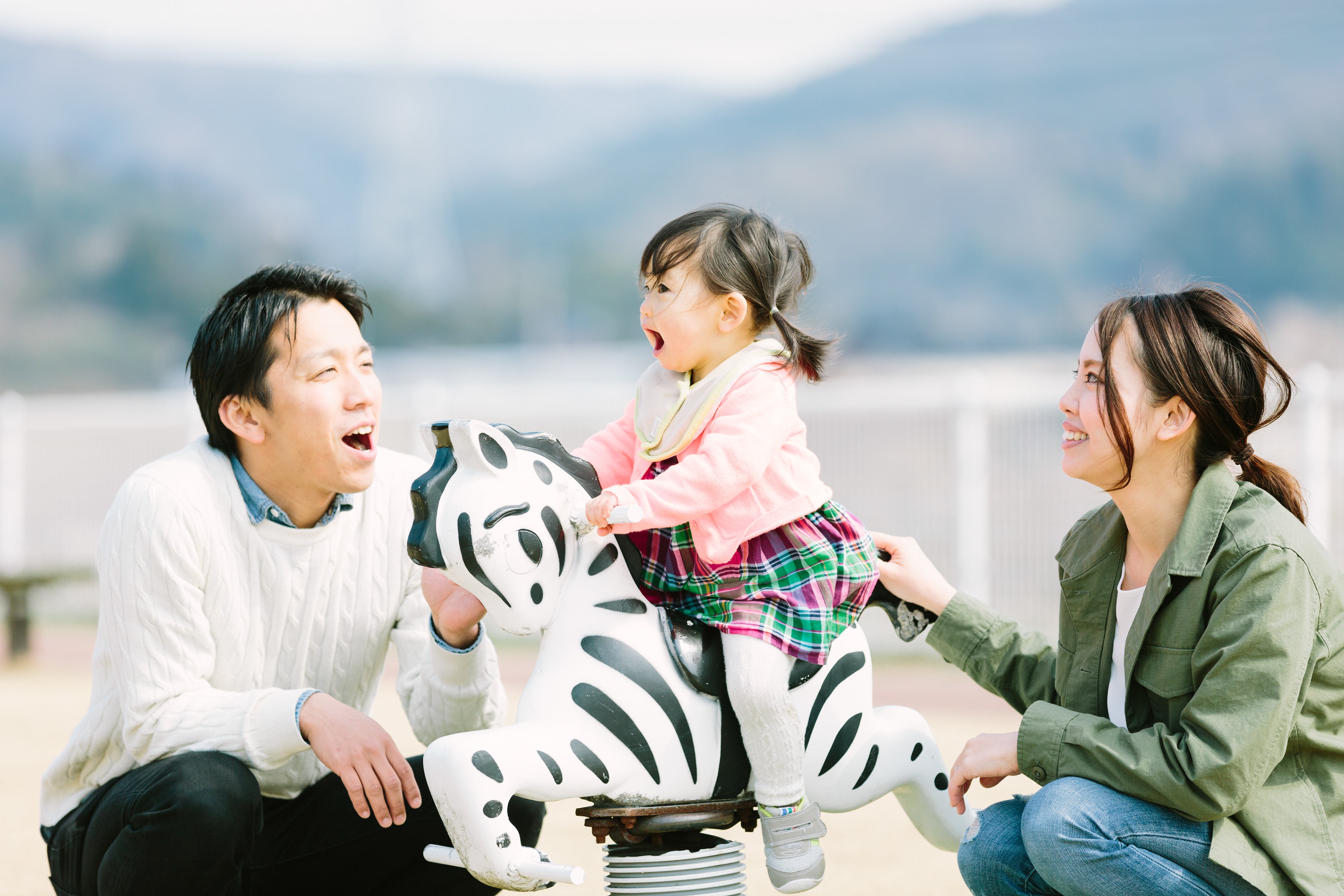 家族写真：記念撮影