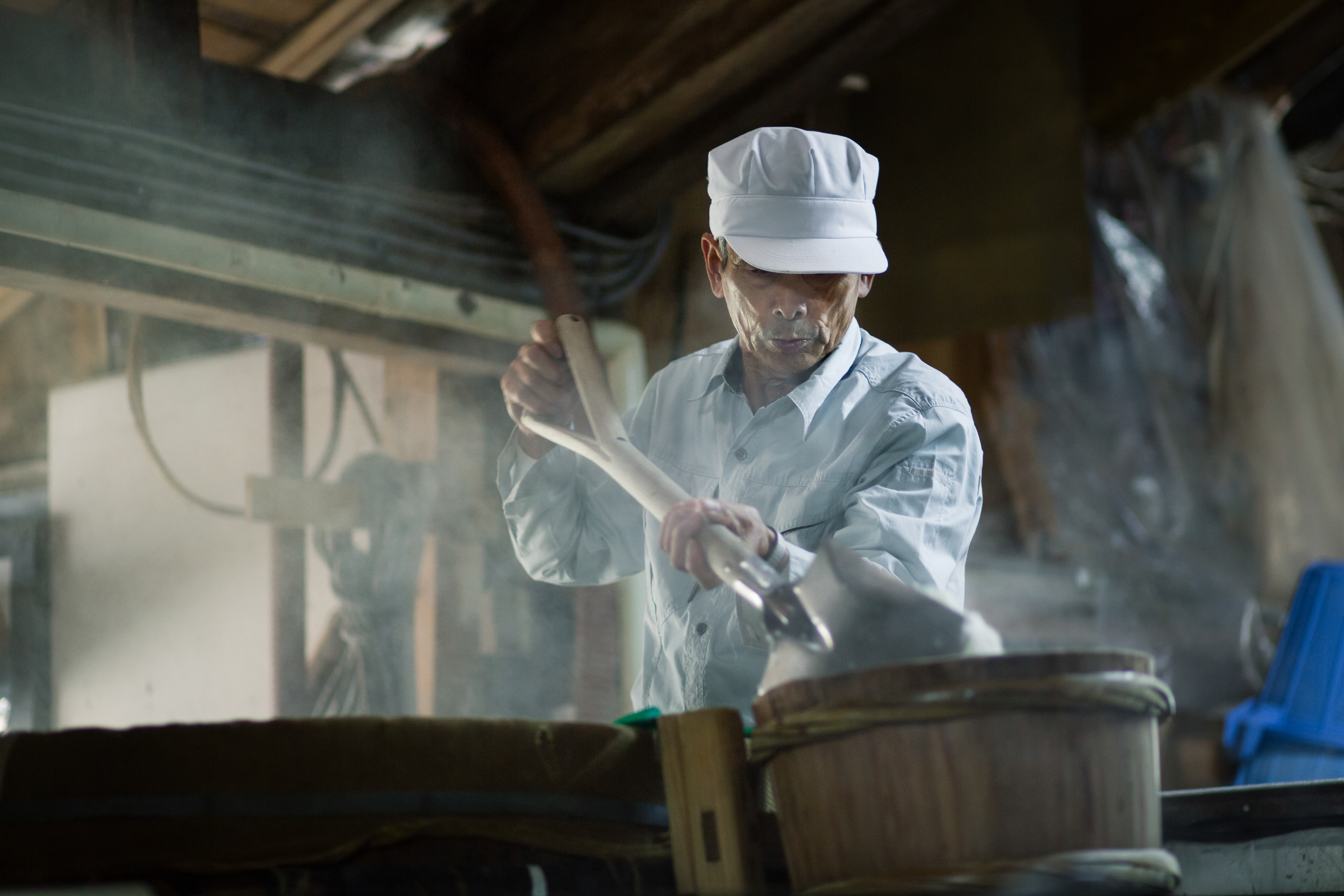 鶴野酒造：作業イメージ