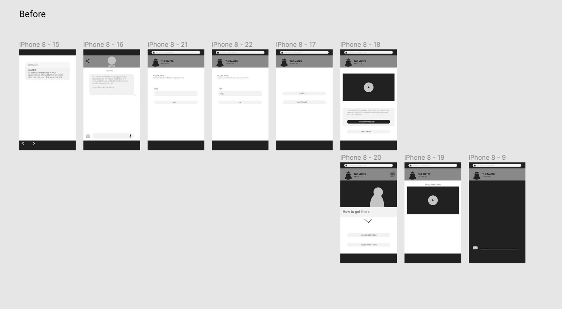Lo-fi wireframe testing