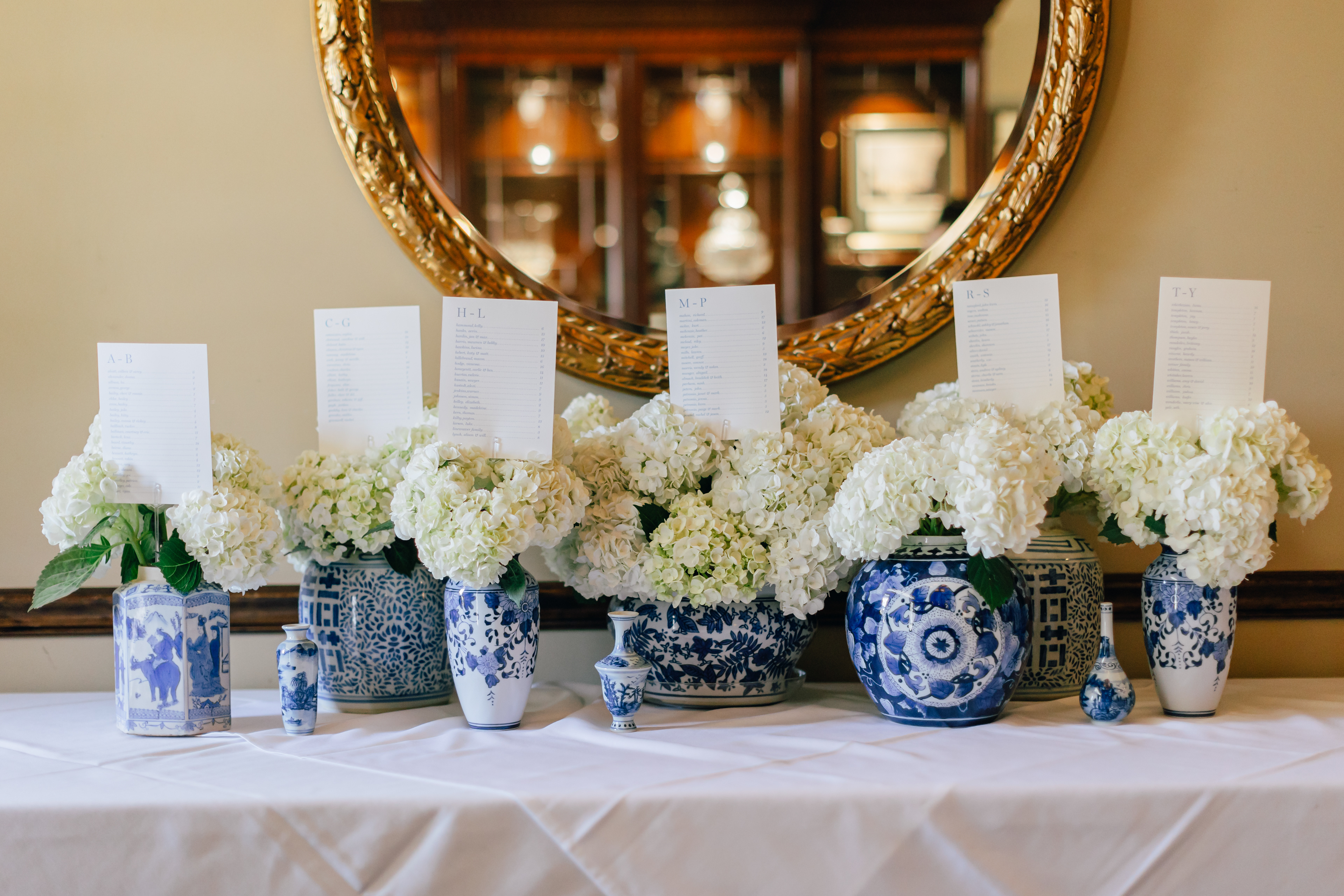 Chinoiserie Seating Chart