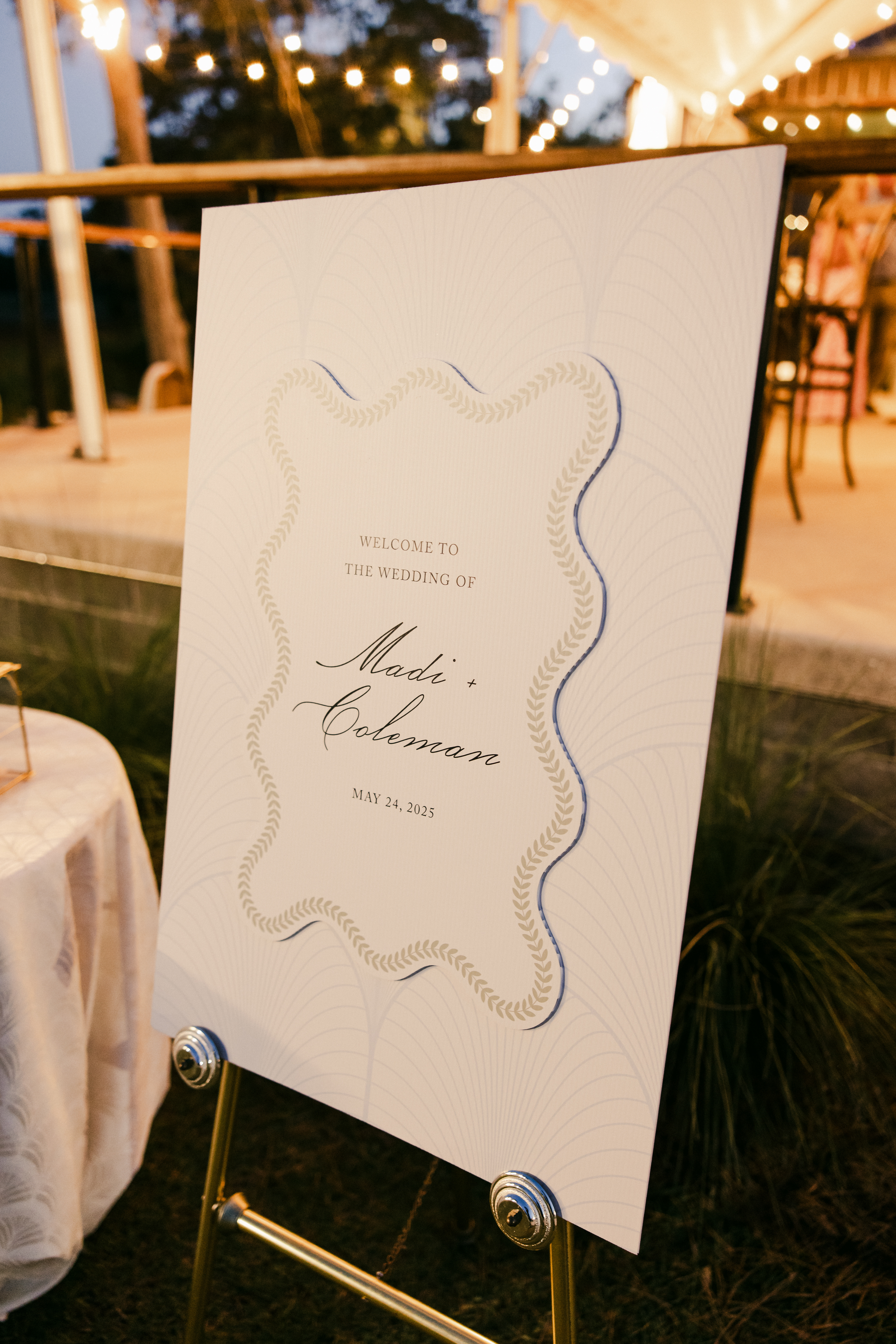 Wedding Welcome Sign