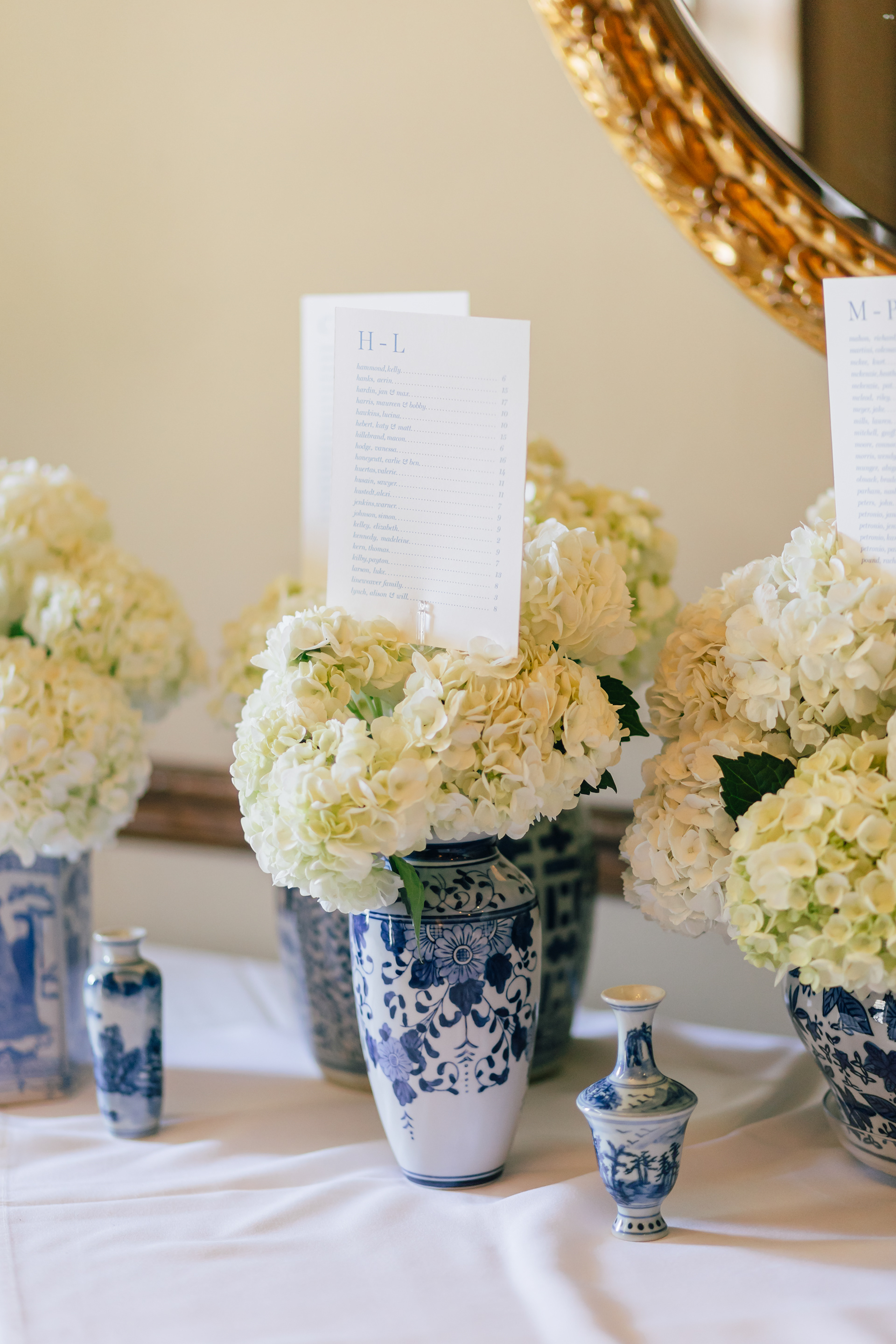 Chinoiserie Seating Chart