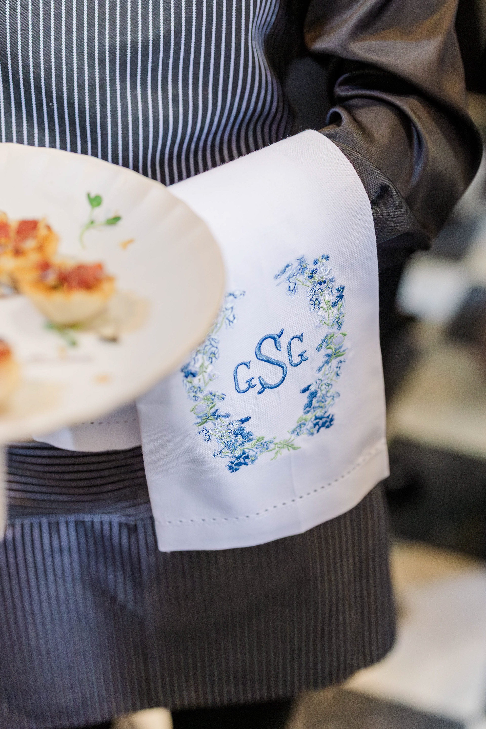 Embroidered Servers' Napkins
