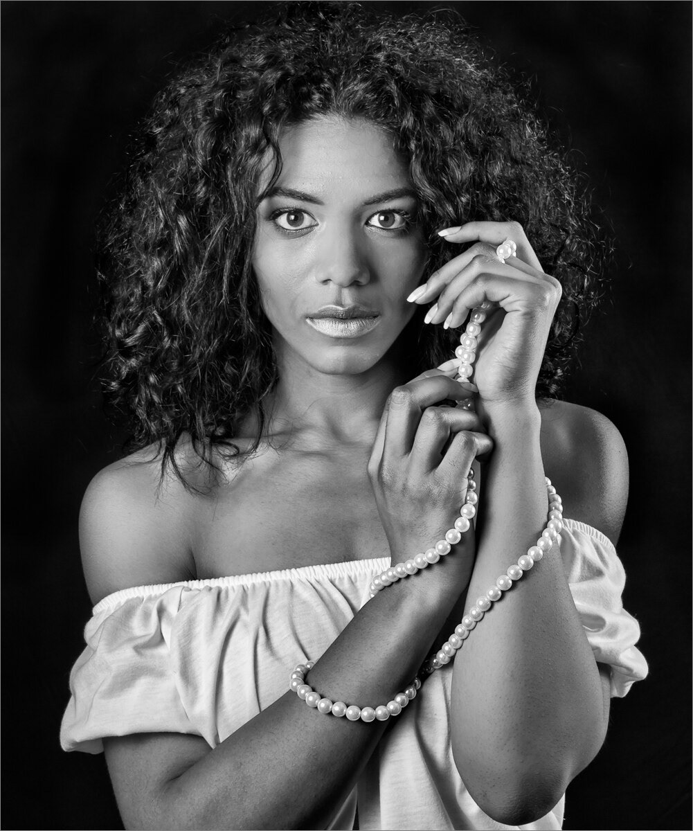 Mara With Pearls