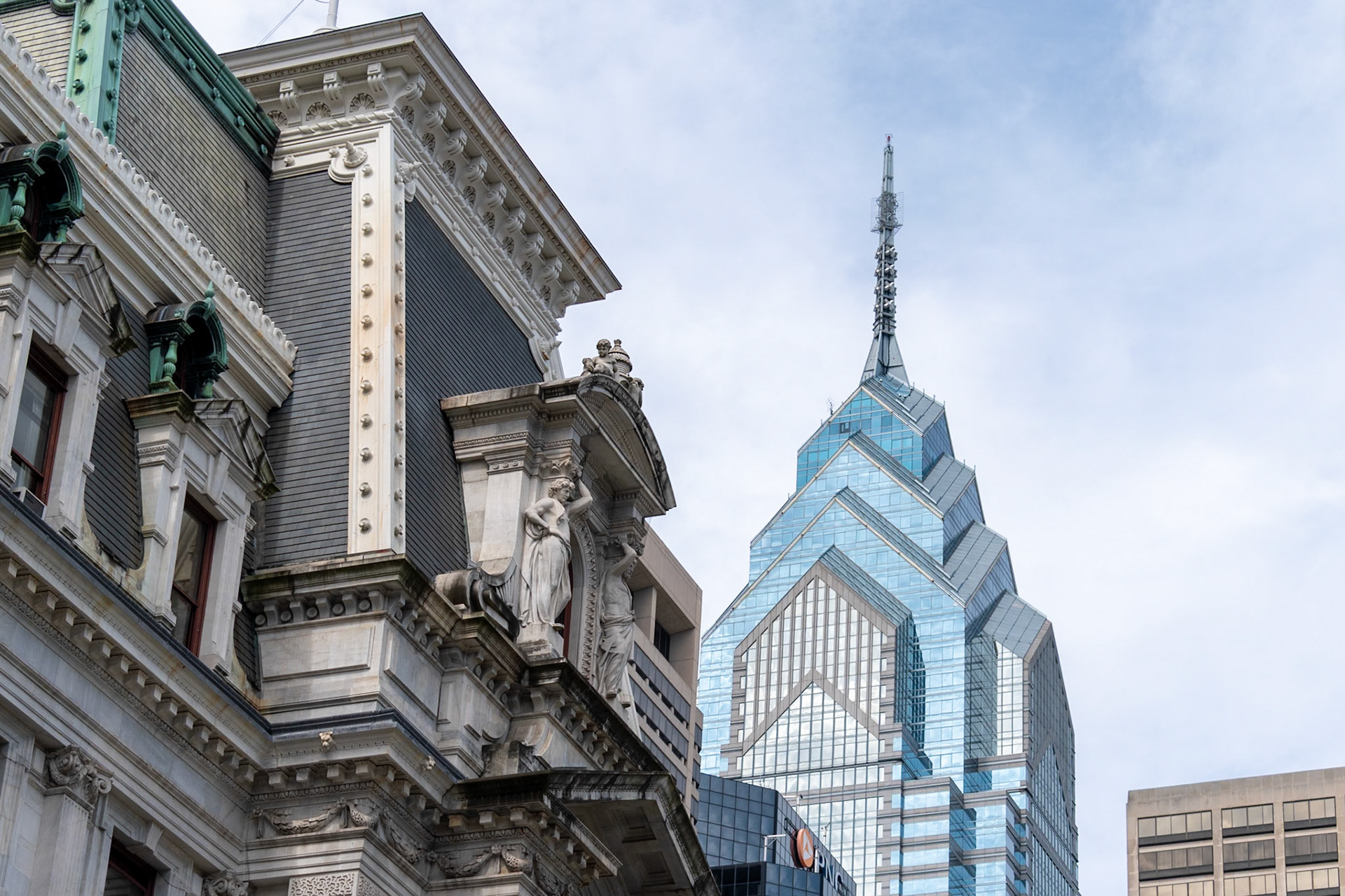 One Liberty Place from City Hall, Philadelphia, PA